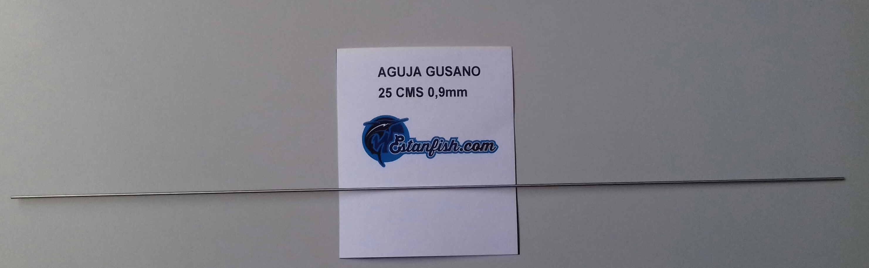 AGUJA GUSANO 25 CMS 0,9mm 2