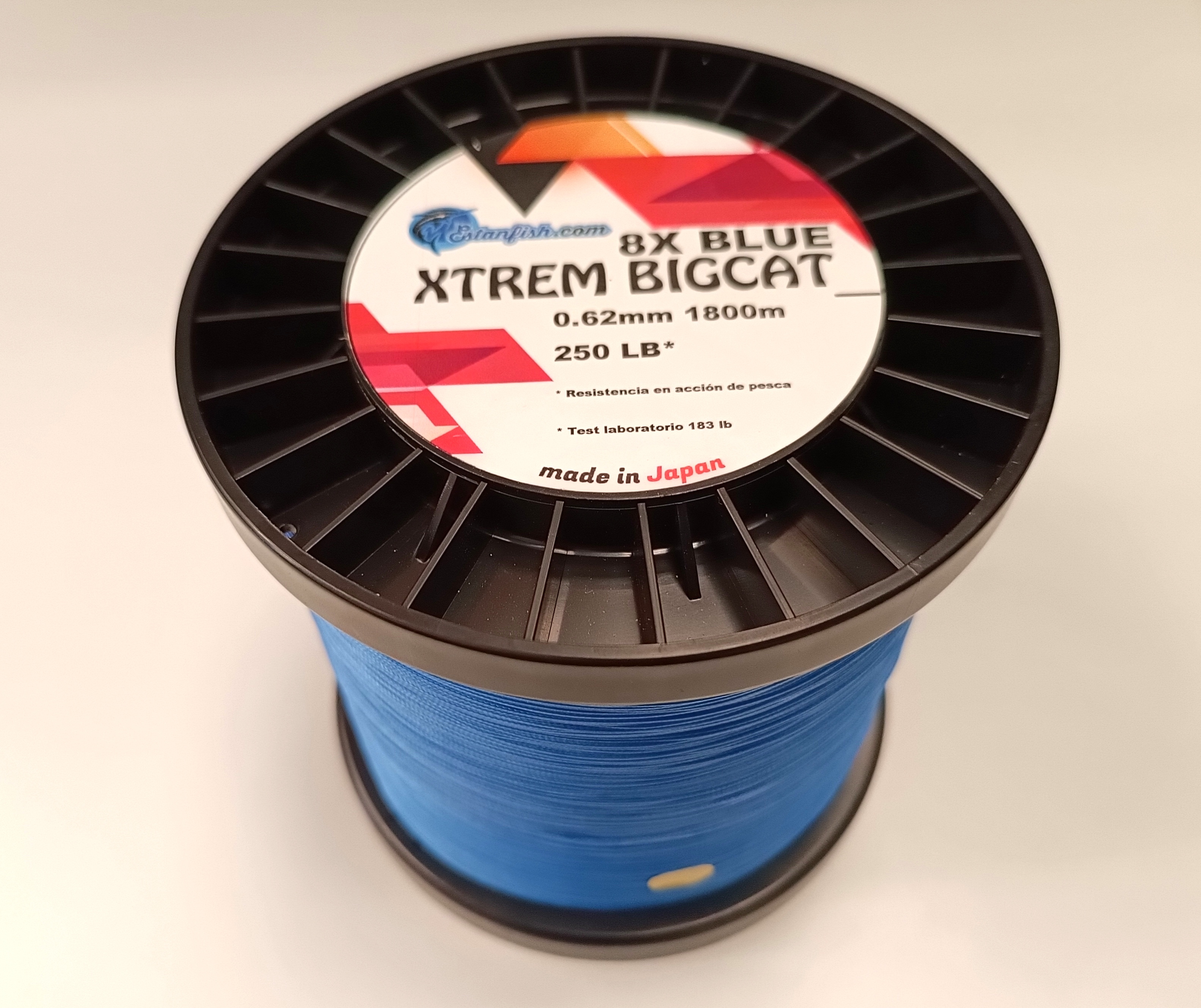 .XTREM BIGCAT 8X 0.62mm 1800M BLUE 250LB 3