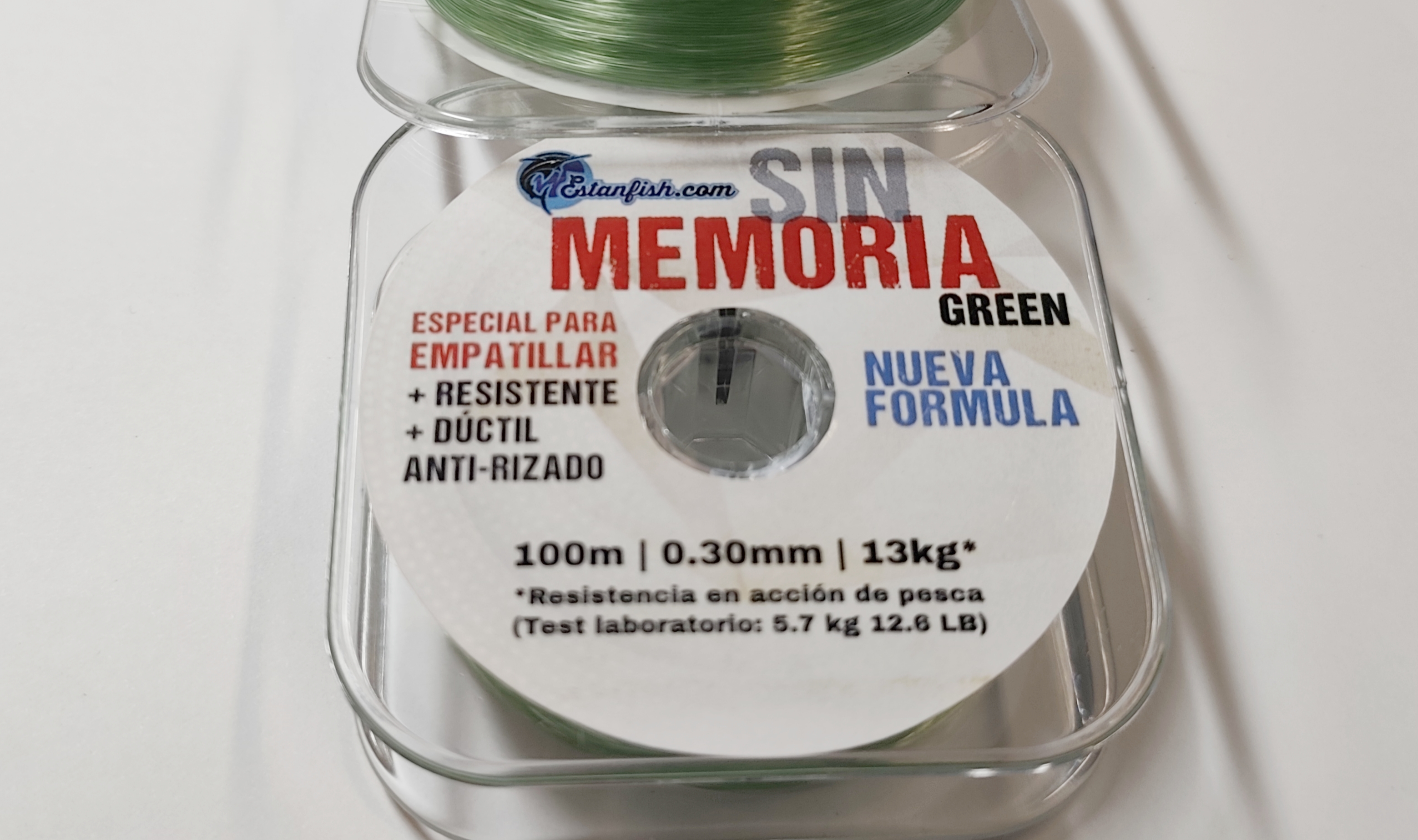HILO SIN MEMORIA 0,30 100m 13 kg 28 LBS GREEN