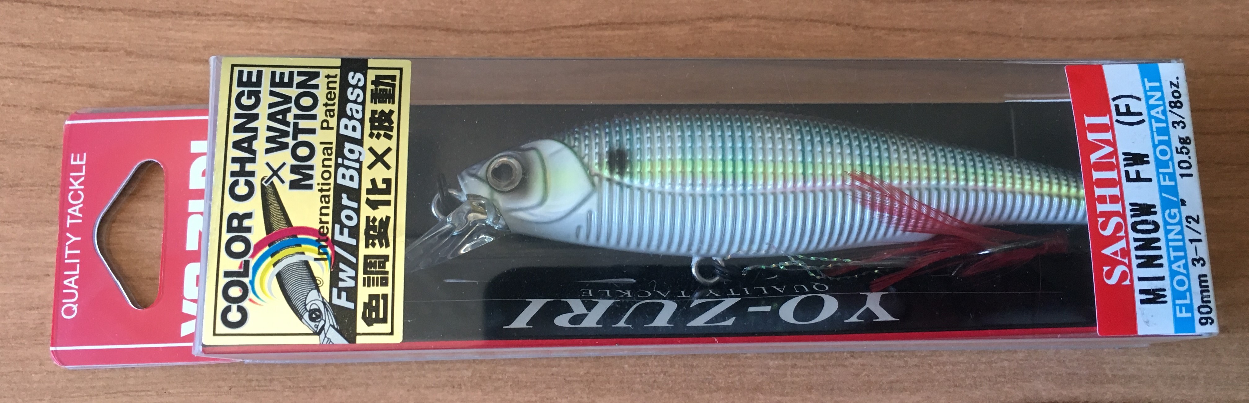 (DX)YO-ZURI SASHIMI MINNOW  FW(F)90 R967-CCPB 3