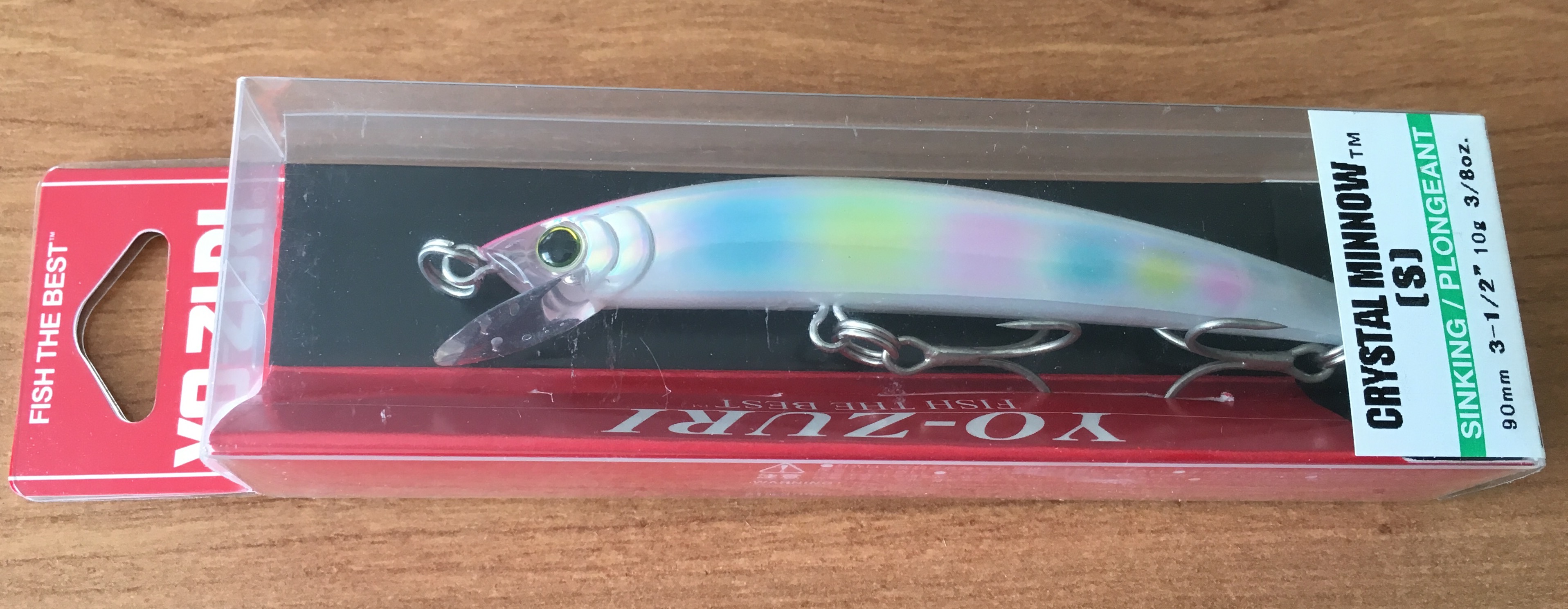 (DX)YO-ZURI CRYSTAL MINNOW S90 R1128-HCA