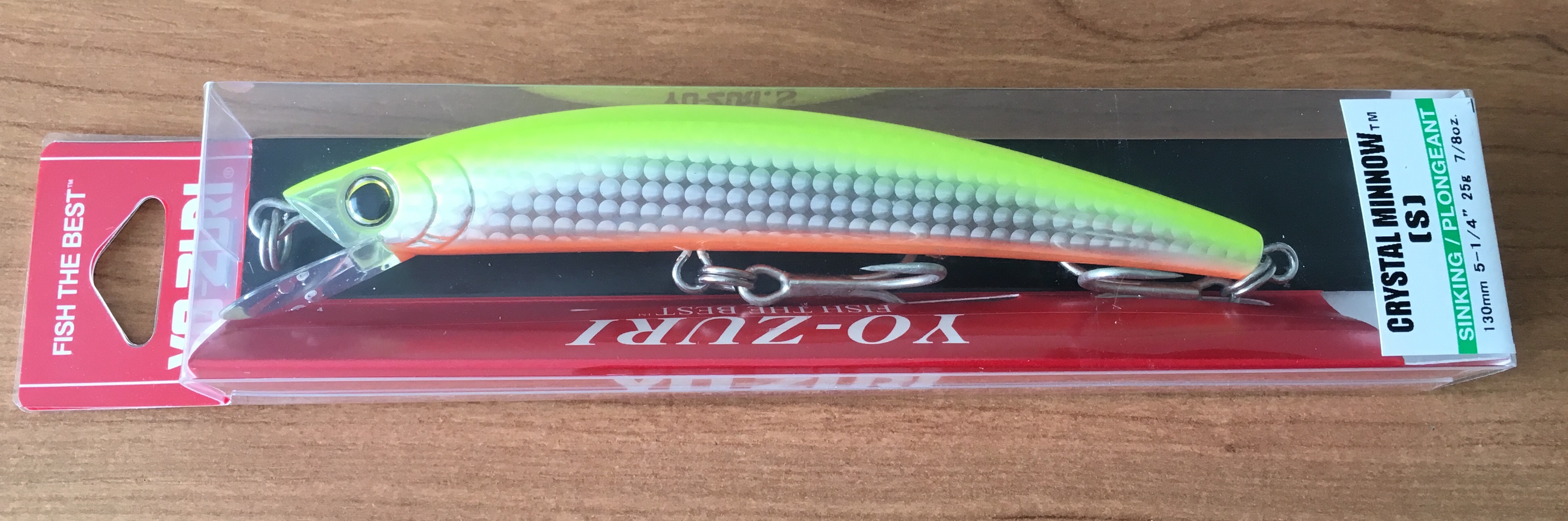 (DX)YO-ZURI CRYSTAL MINNOW S130 R1130-HCL