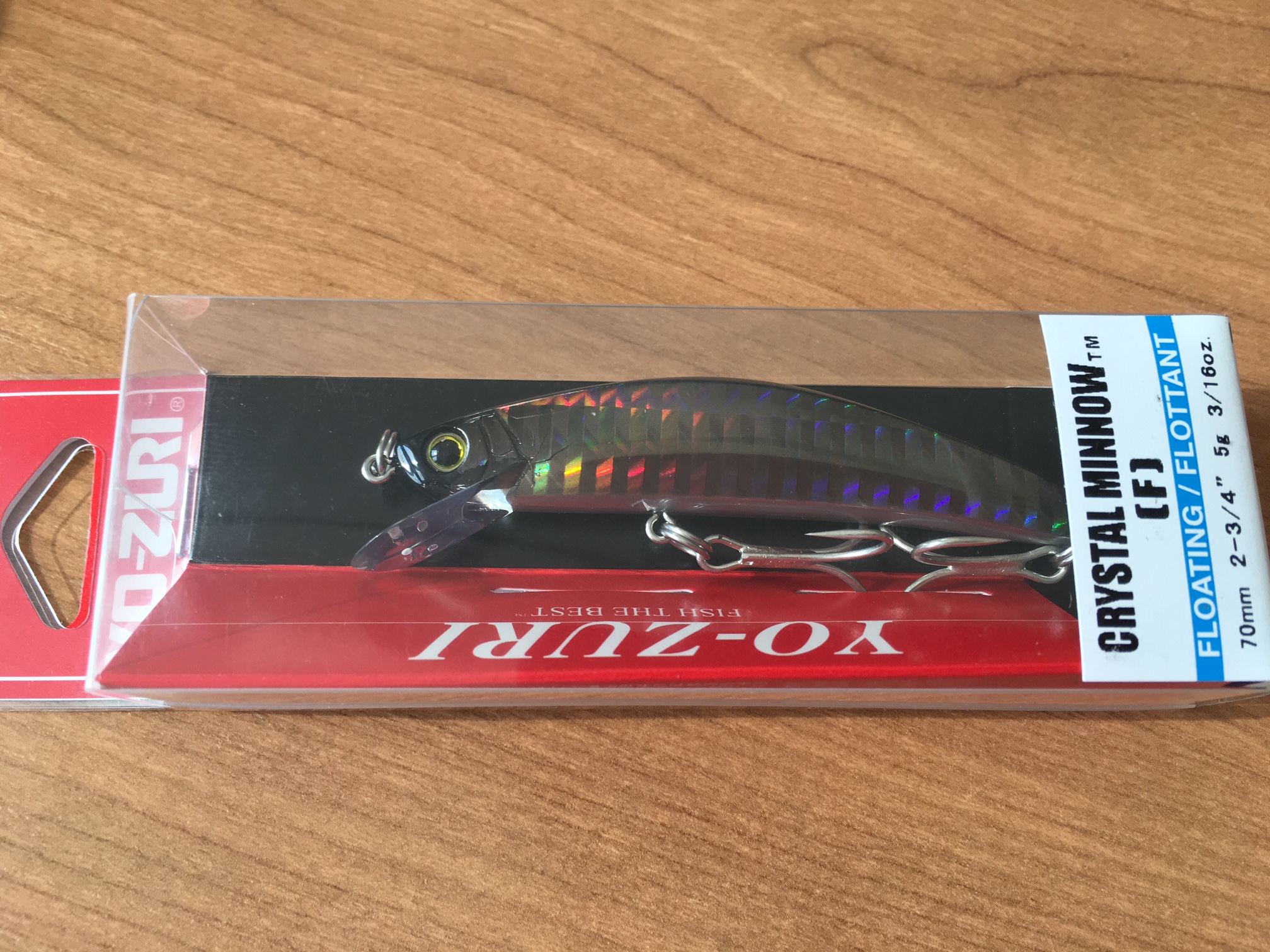 (DX)YO-ZURI CRYSTAL MINNOW F70 R1122-HGHB