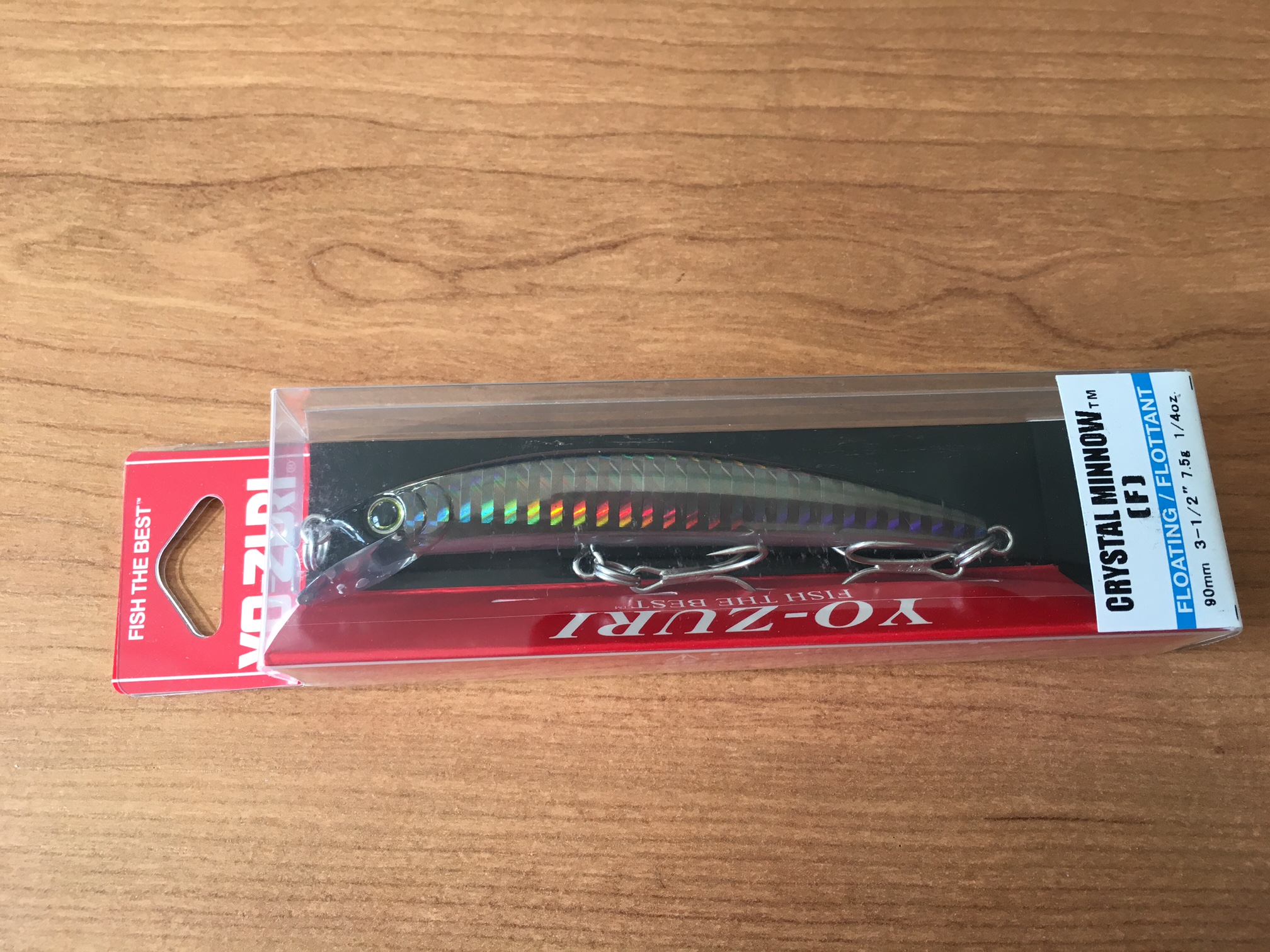 (DX)YO-ZURI CRYSTAL MINNOW F90 R1123-HGHB