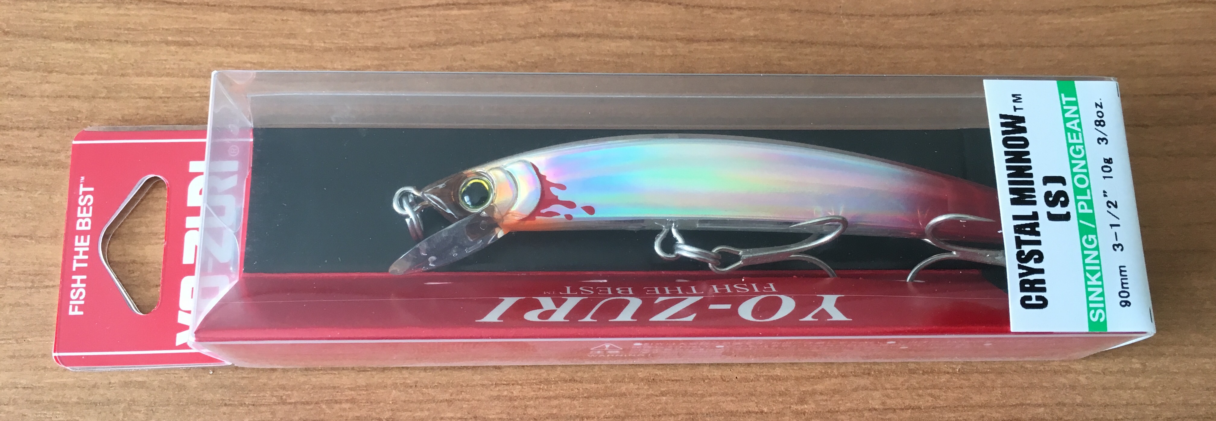 (DX)YO-ZURI CRYSTAL MINNOW S90 R1128-HBGS