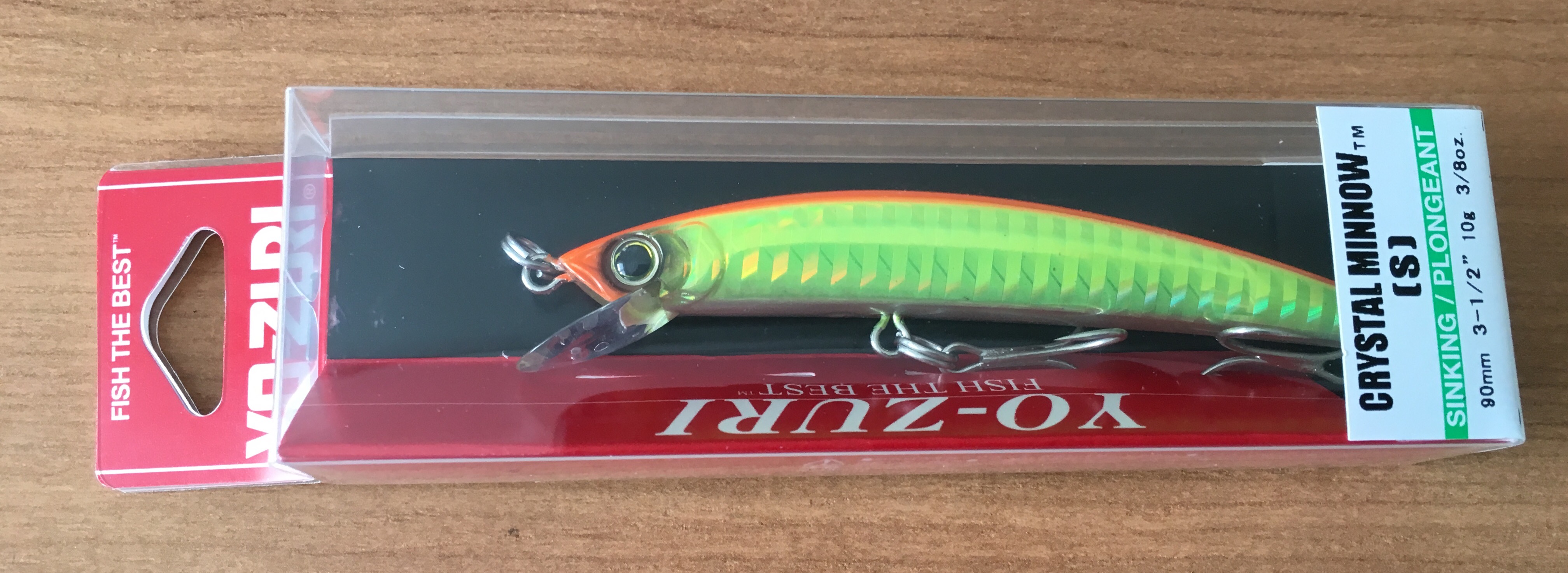 (DX)YO-ZURI CRYSTAL MINNOW S90 R1128-HOBG 3