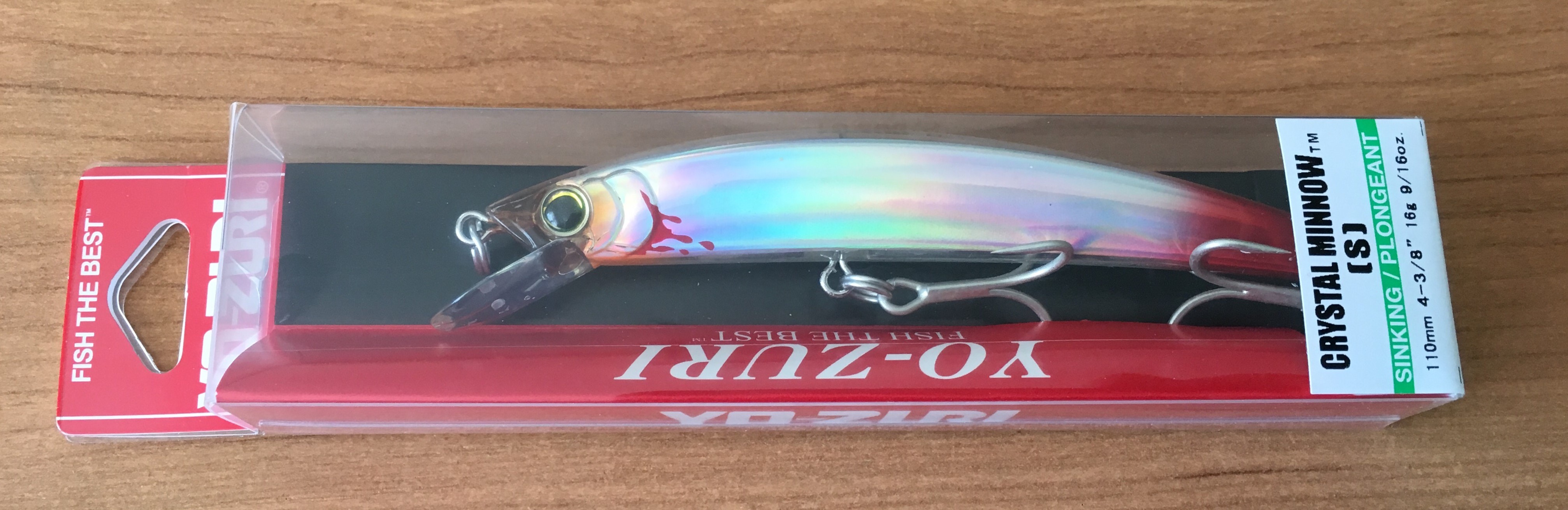 (DX)YO-ZURI CRYSTAL MINNOW S110 R1129-HBGS
