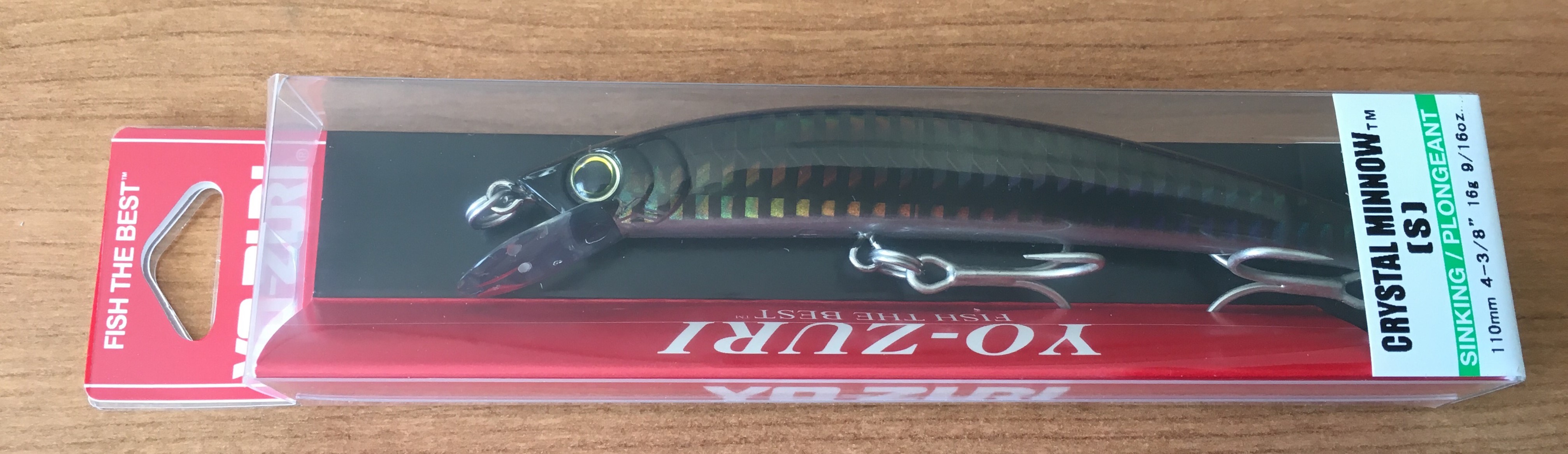 (DX)YO-ZURI CRYSTAL MINNOW S110 R1129-HGHB