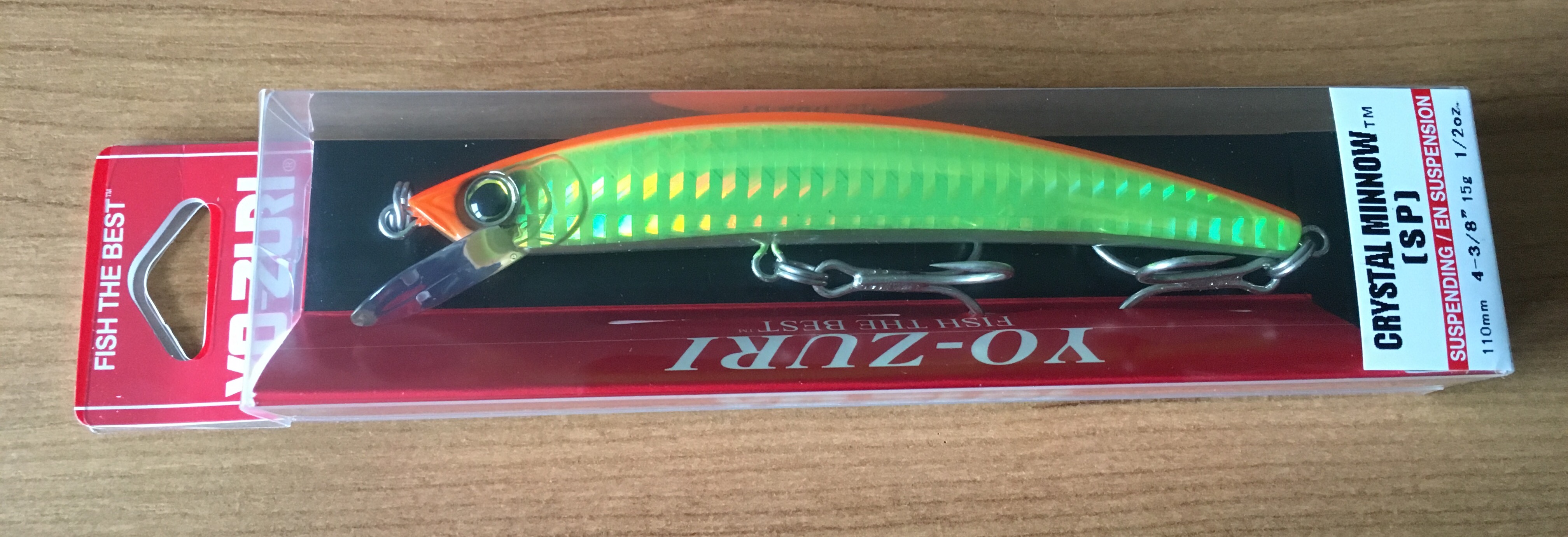 (DX)YO-ZURI CRYSTAL MINNOW SP110 R1132-HOBG