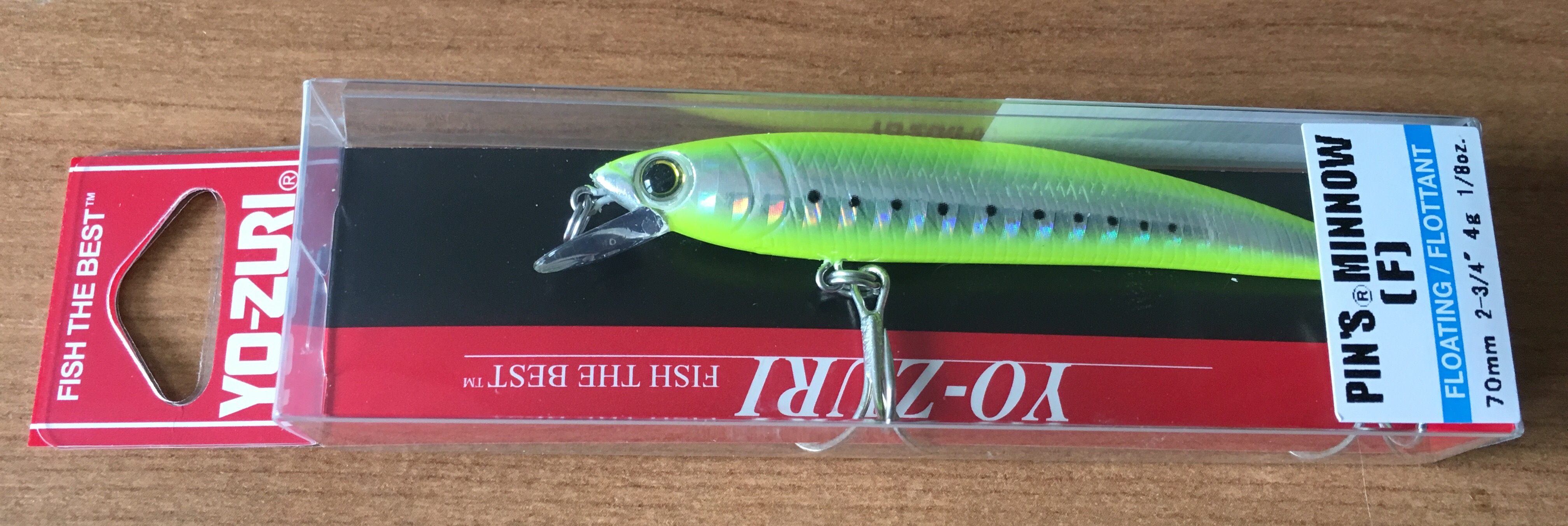 YO-ZURI PINS MINNOW F 70 F1162-GHCS