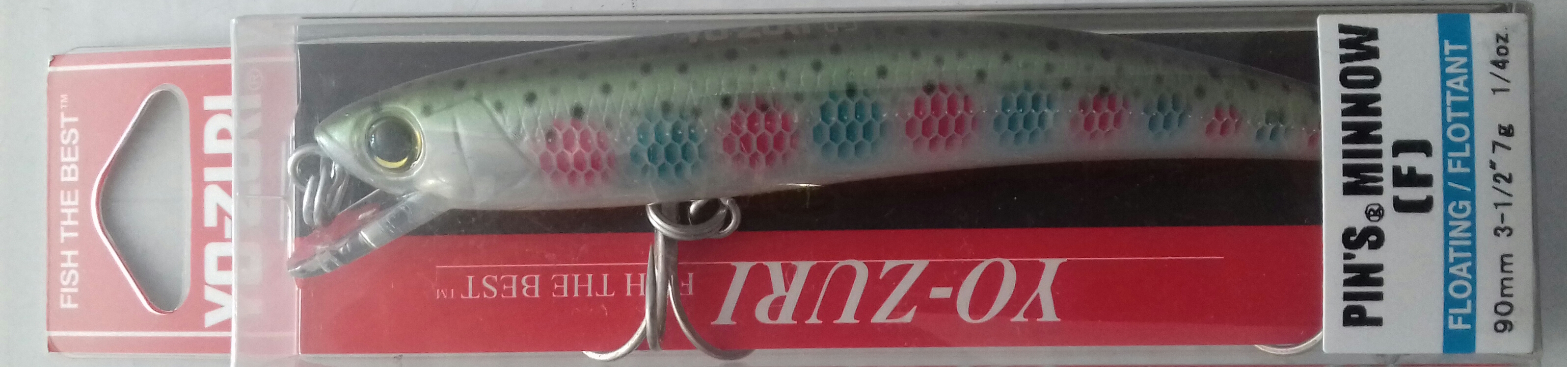 (DX)YO-ZURI PINS MINNOW F 90 F1163-NRT