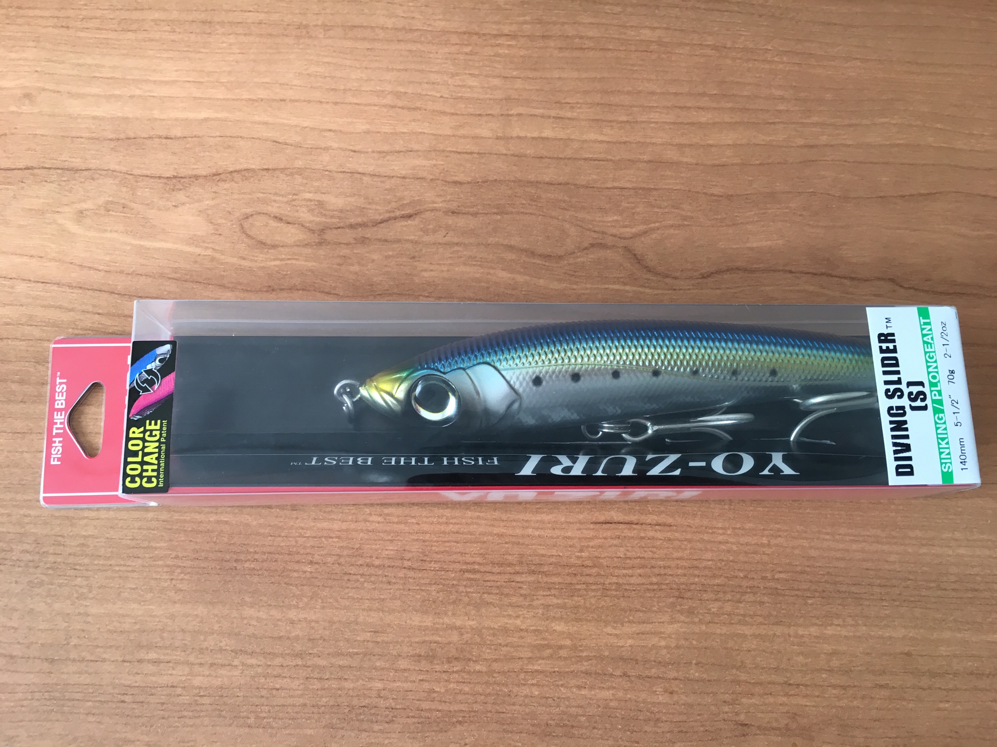 (DX)YO-ZURI SURFACE DIVING SLIDER S 140 R1156--CIW (PASEANTE 70GR) 3