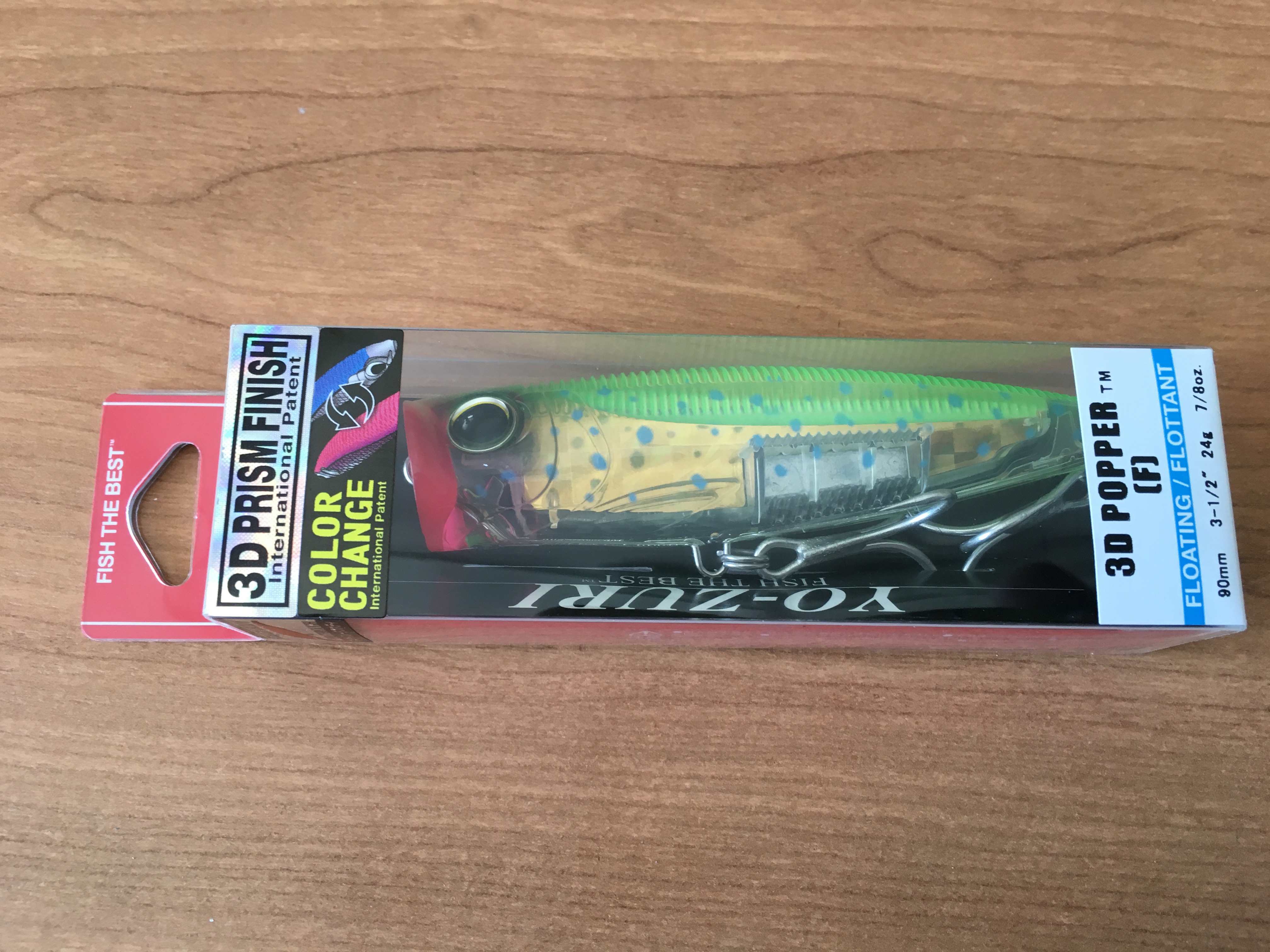 (DX)YO-ZURI 3D POPPER F 90 R1167-CPDR 3