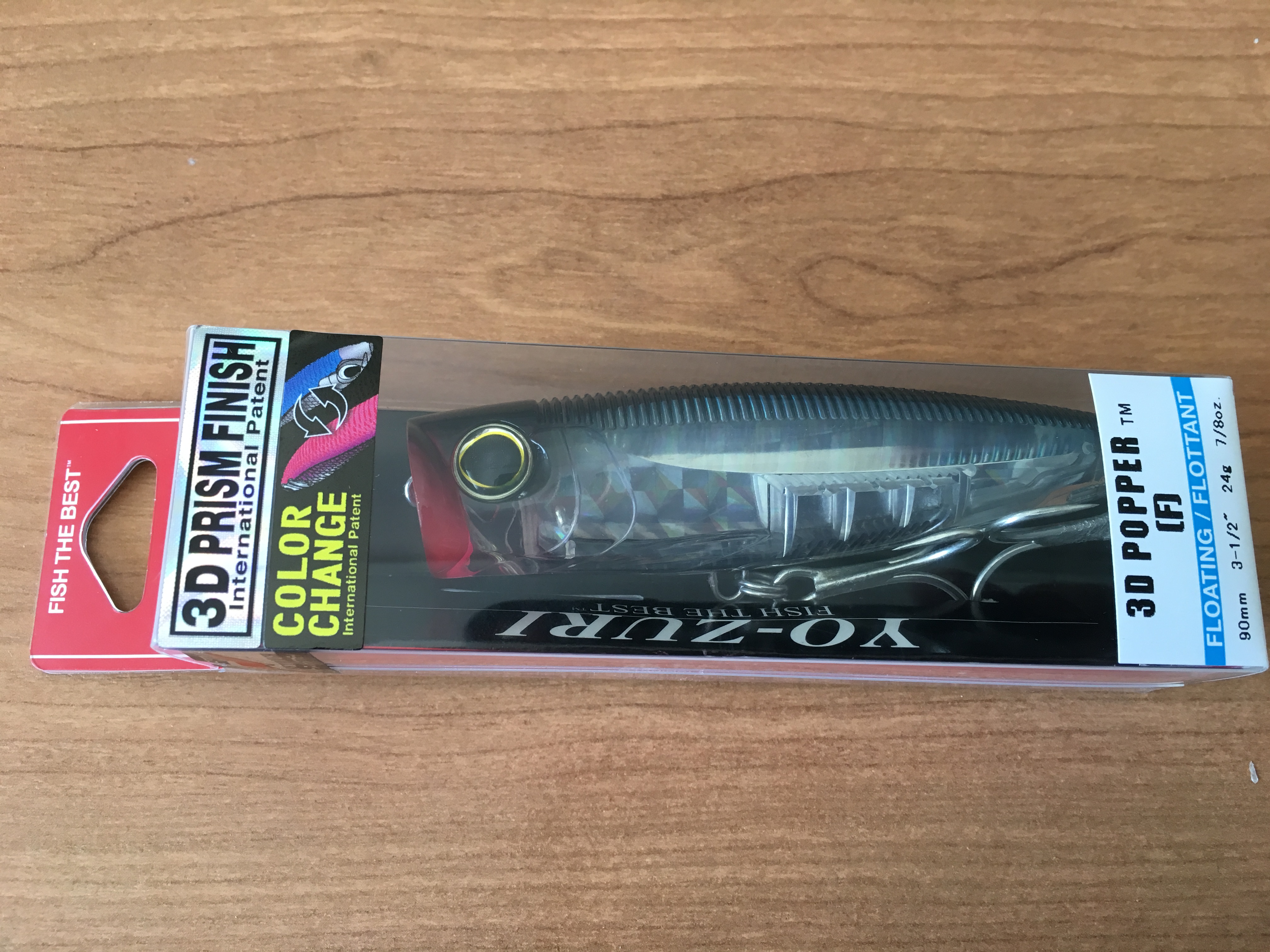(DX)YO-ZURI 3D POPPER F 90 R1167-CPSH 3