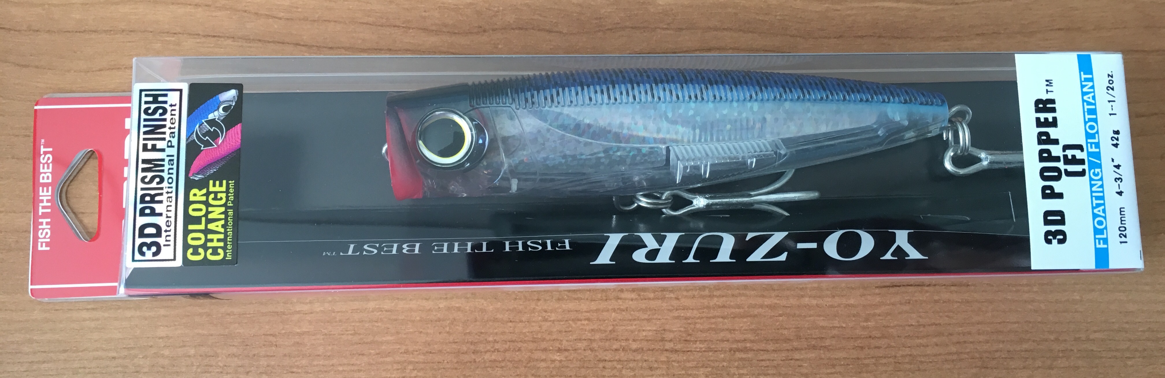 (DX)YO-ZURI 3D POPPER F 120 R1168-CPBM