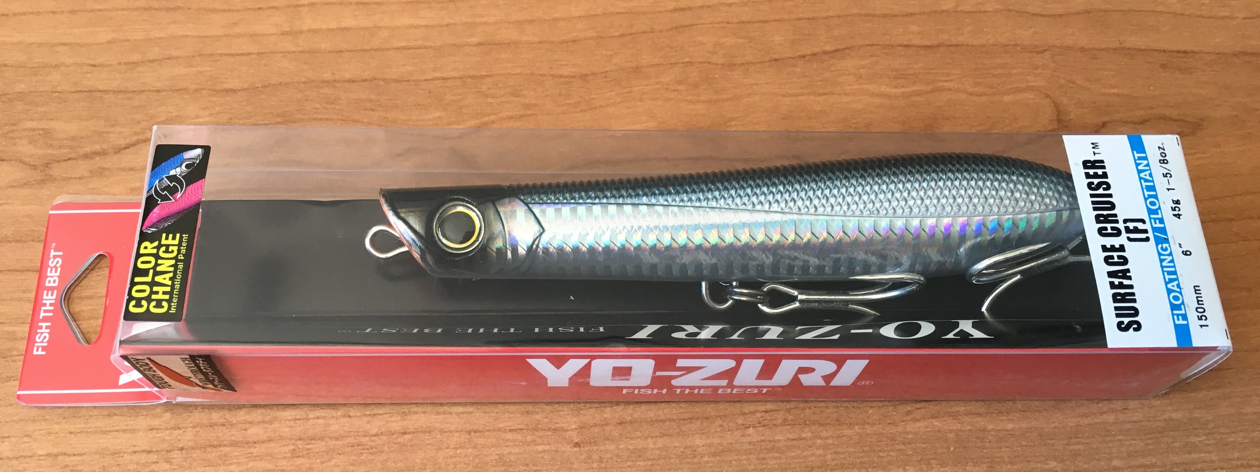 (DX)YO-ZURI SURFACE CRUISER F150 R1172-CHBL 3