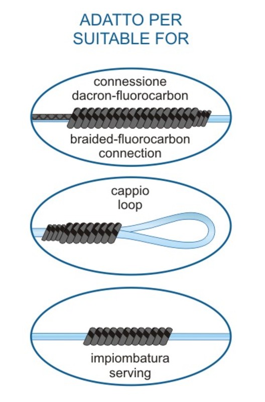 STONFO ROTOKNOTTER - ANUDADOR TRENZADO-NILON 5