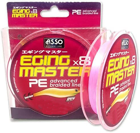 ASSO EGING MASTER X8 120M 0,128 PE 0.6 14LB