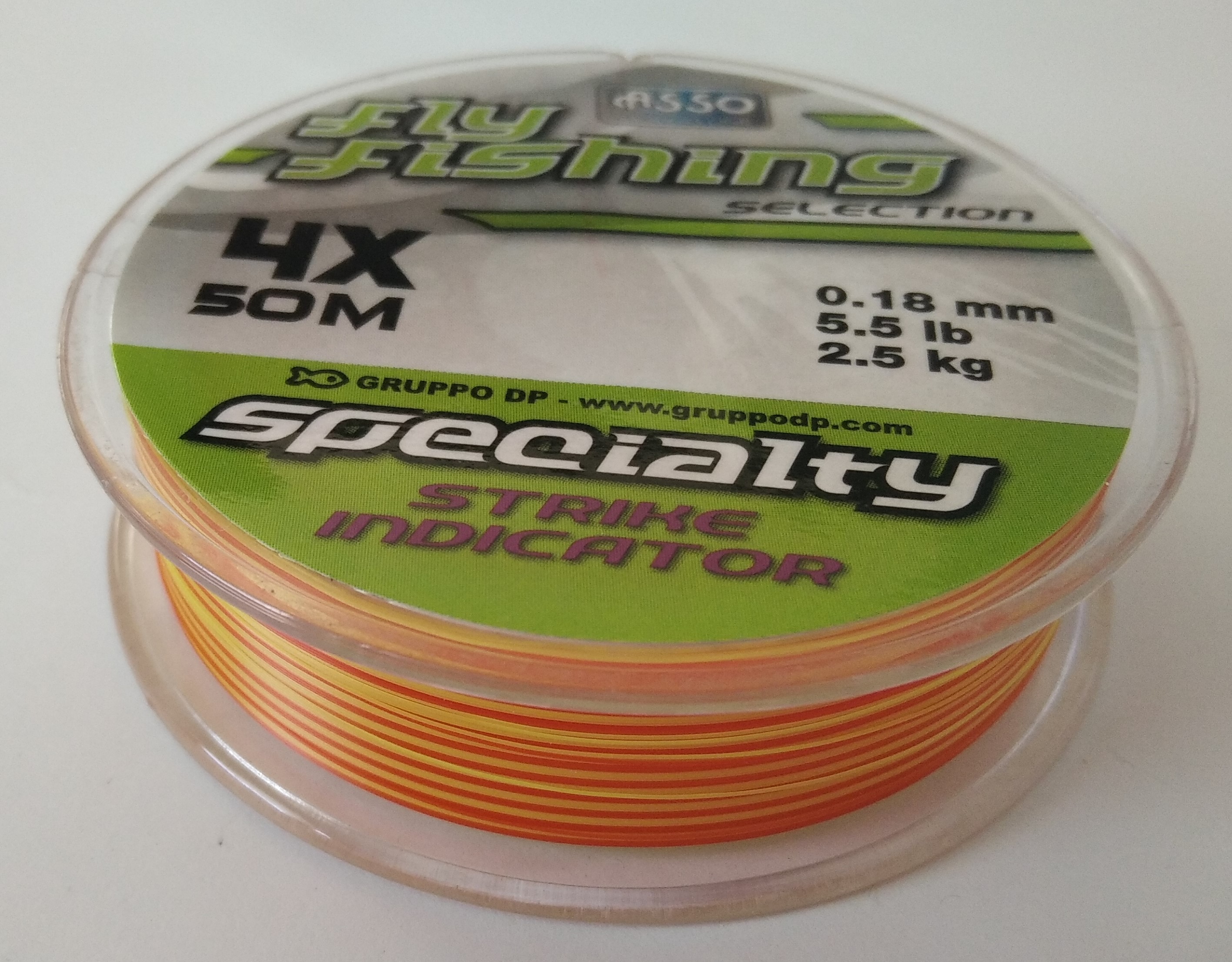 ASSO FLY STRIKE INDICATOR 50M 0.18MM MULTICOLOR-A2 4X 3