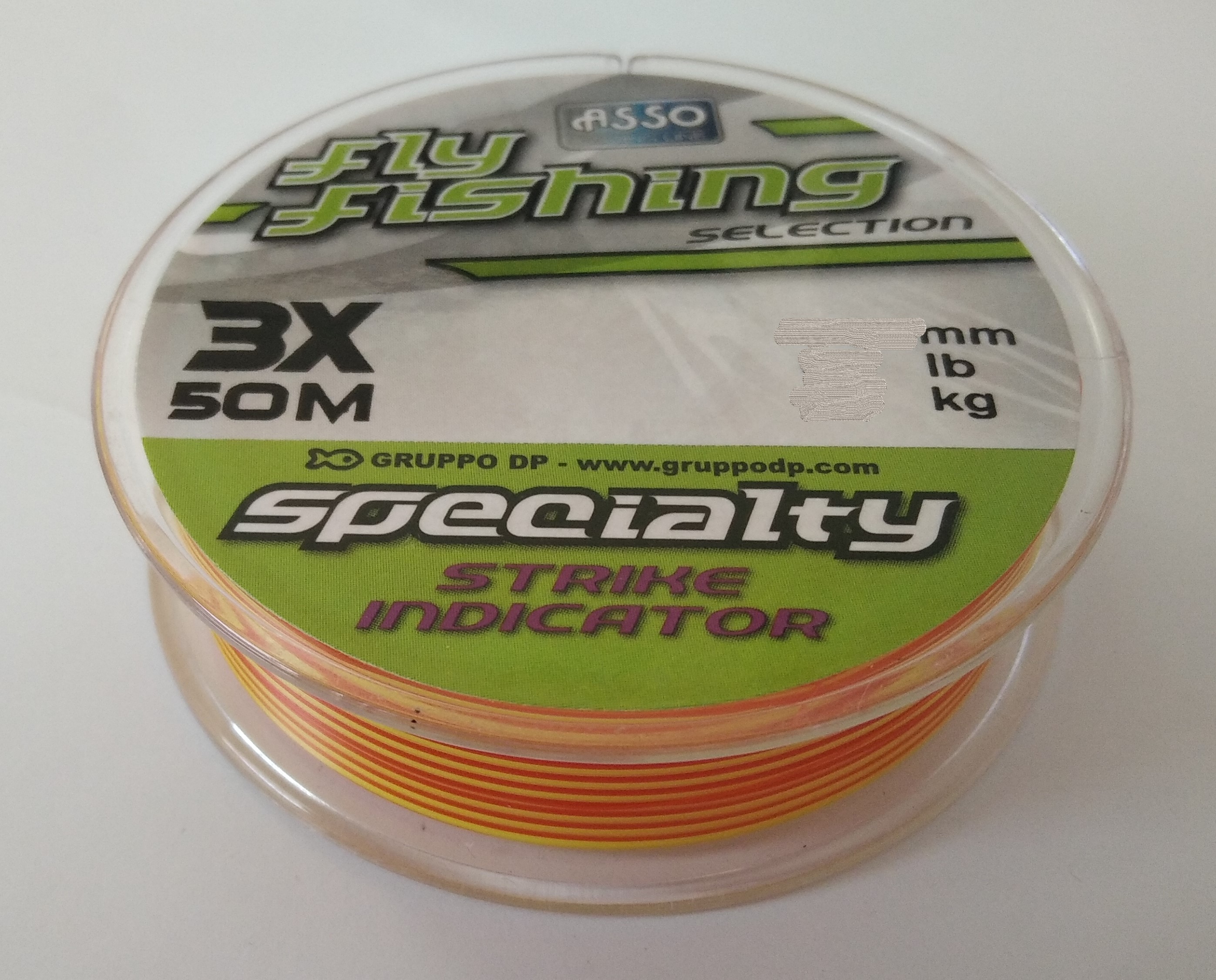 ASSO FLY STRIKE INDICATOR 50M 0.22MM MULTICOLOR-A2 2X