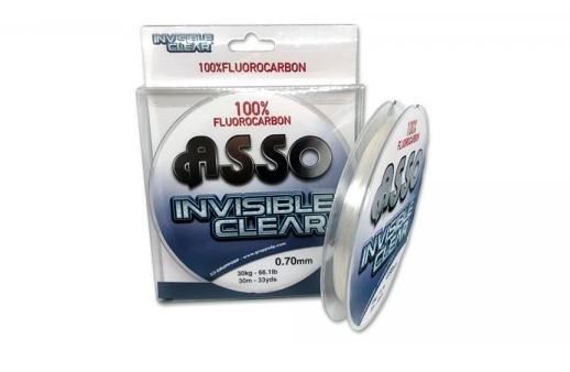 ASSO INVISIBLE CLEAR 0,90 30M WHITE-00