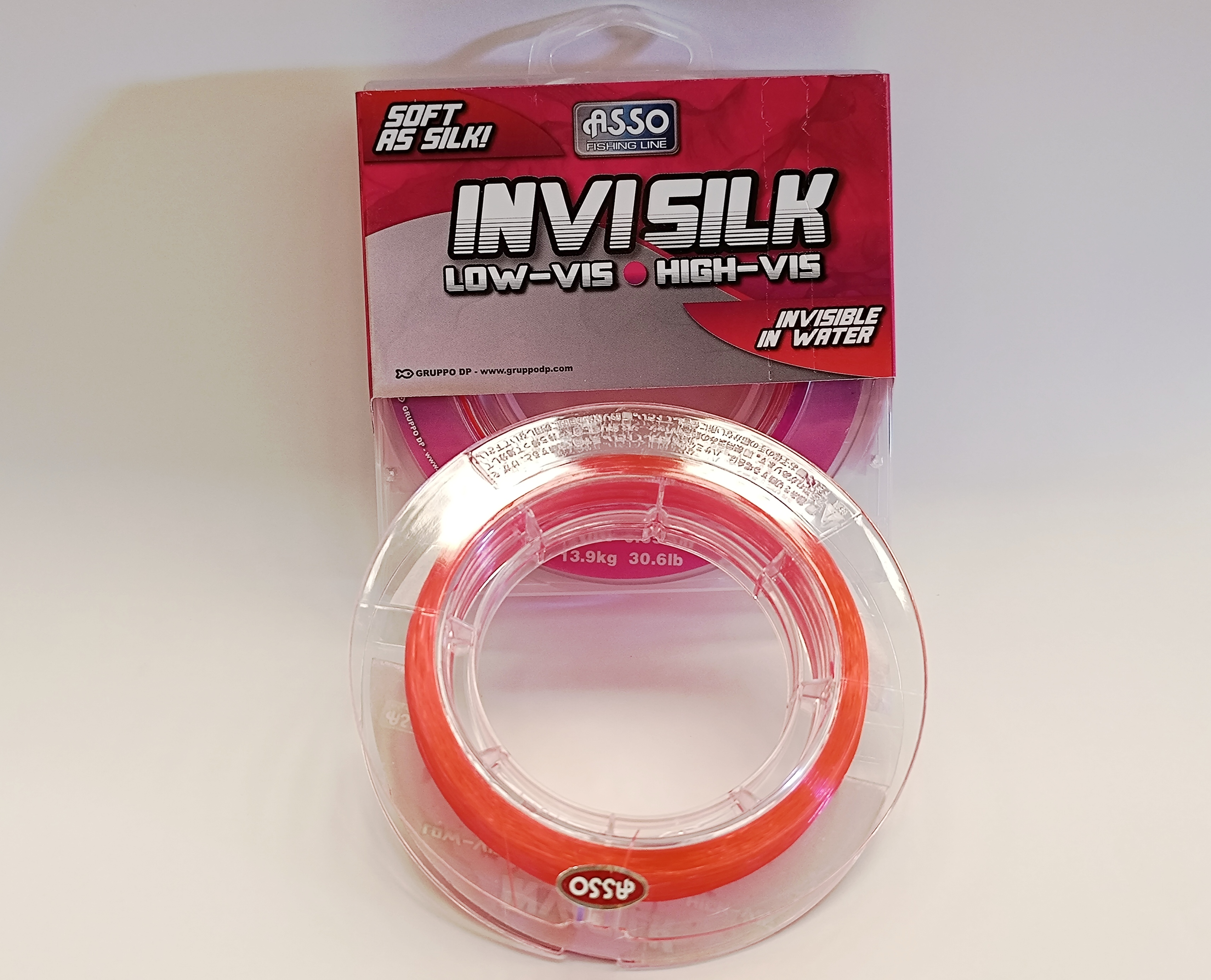 ASSO INVISILK PINK 150M 0,26mm 9,6KG