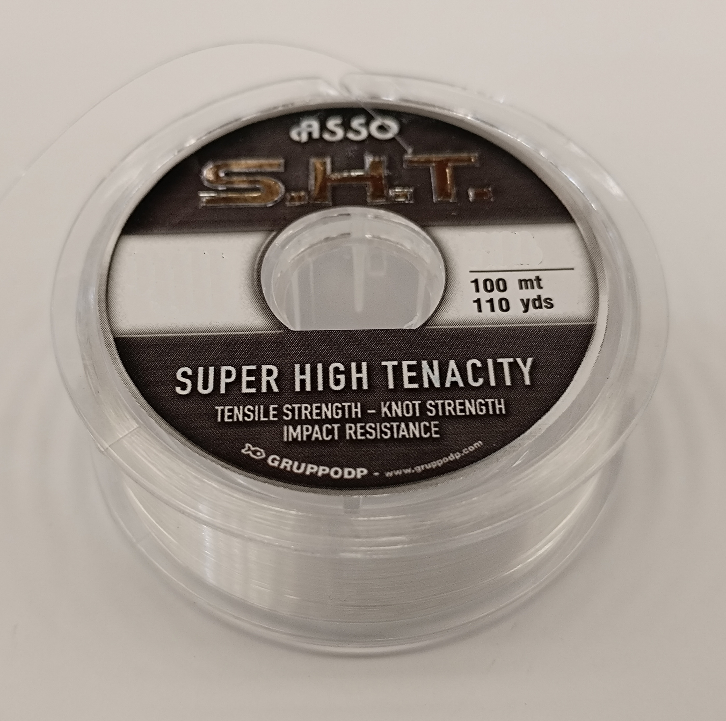 ASSO SUPER HIGH TENACITY S.H.T. 100M 0,22 GREY-72
