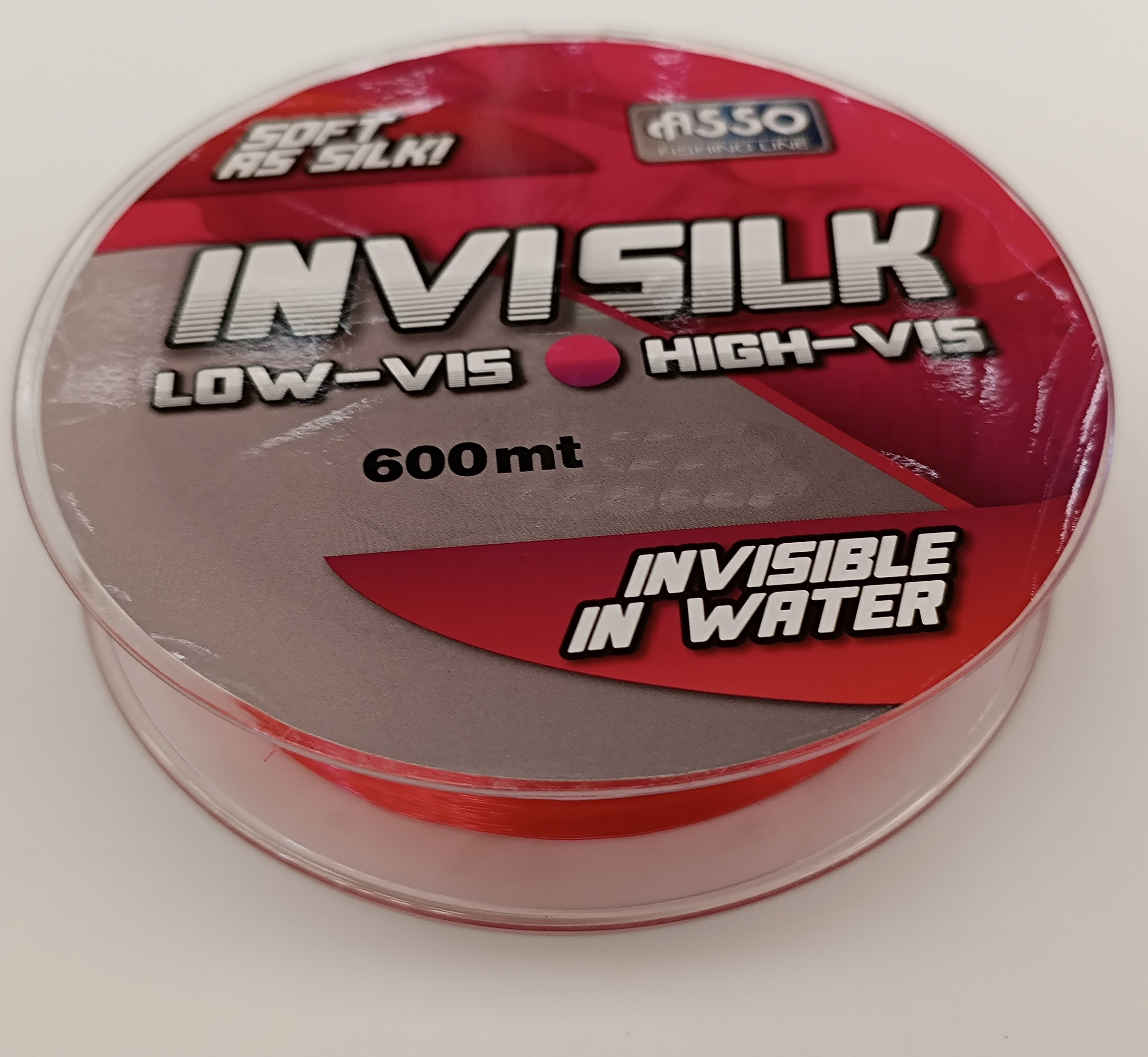ASSO INVISILK PINK 600M 0,14mm 2,7KG