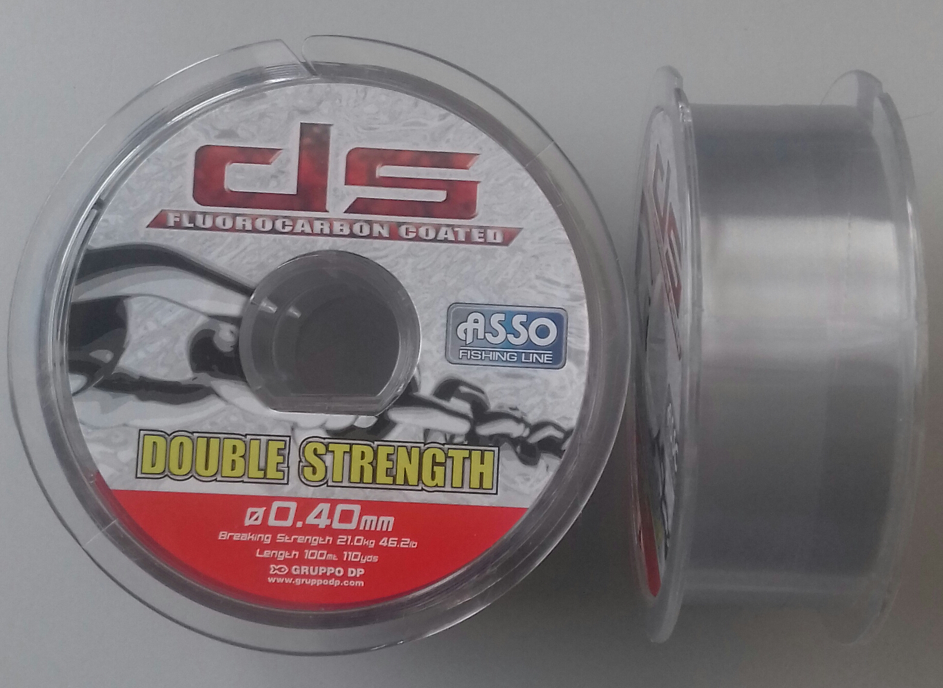 ASSO DOUBLE STRENGTH 100M 0,40 GREY-73 INDIV 2