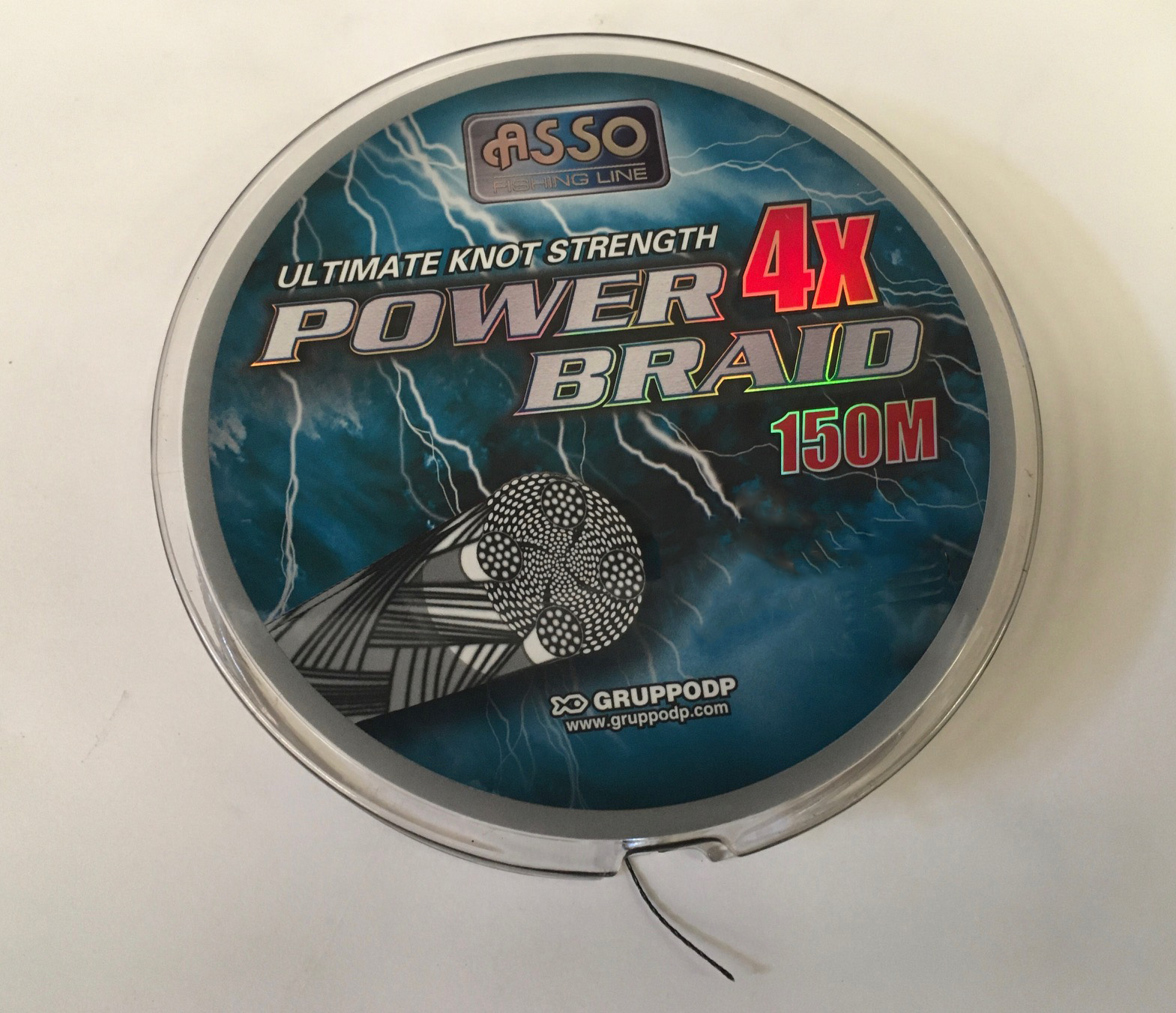 ASSO POWER BRAID 4X 150m 0.12mm BLACK-90 2