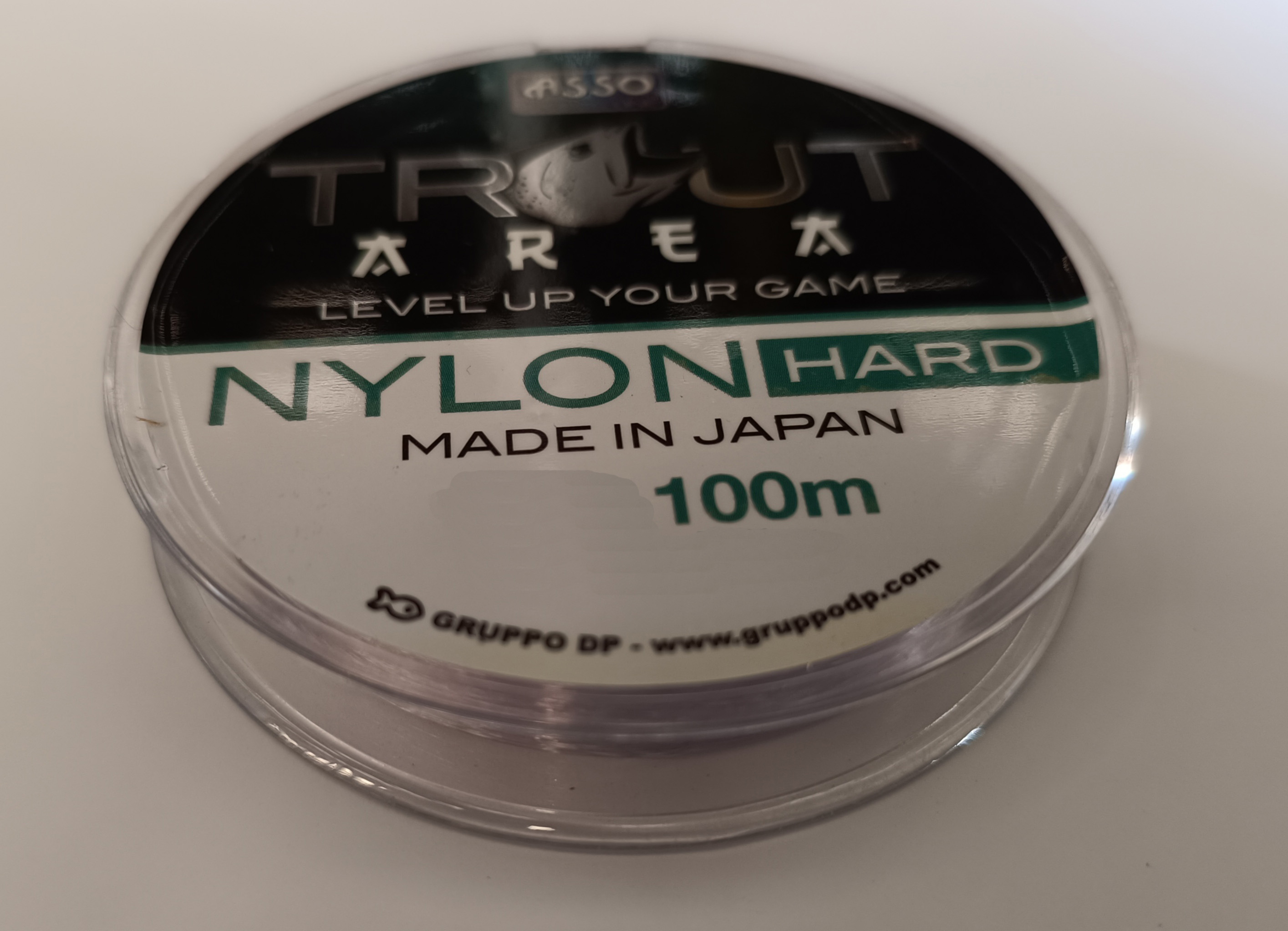 ASSO TROUT AREA NYLON HARD STD 100M SPOOL 0,128mm GREY-73