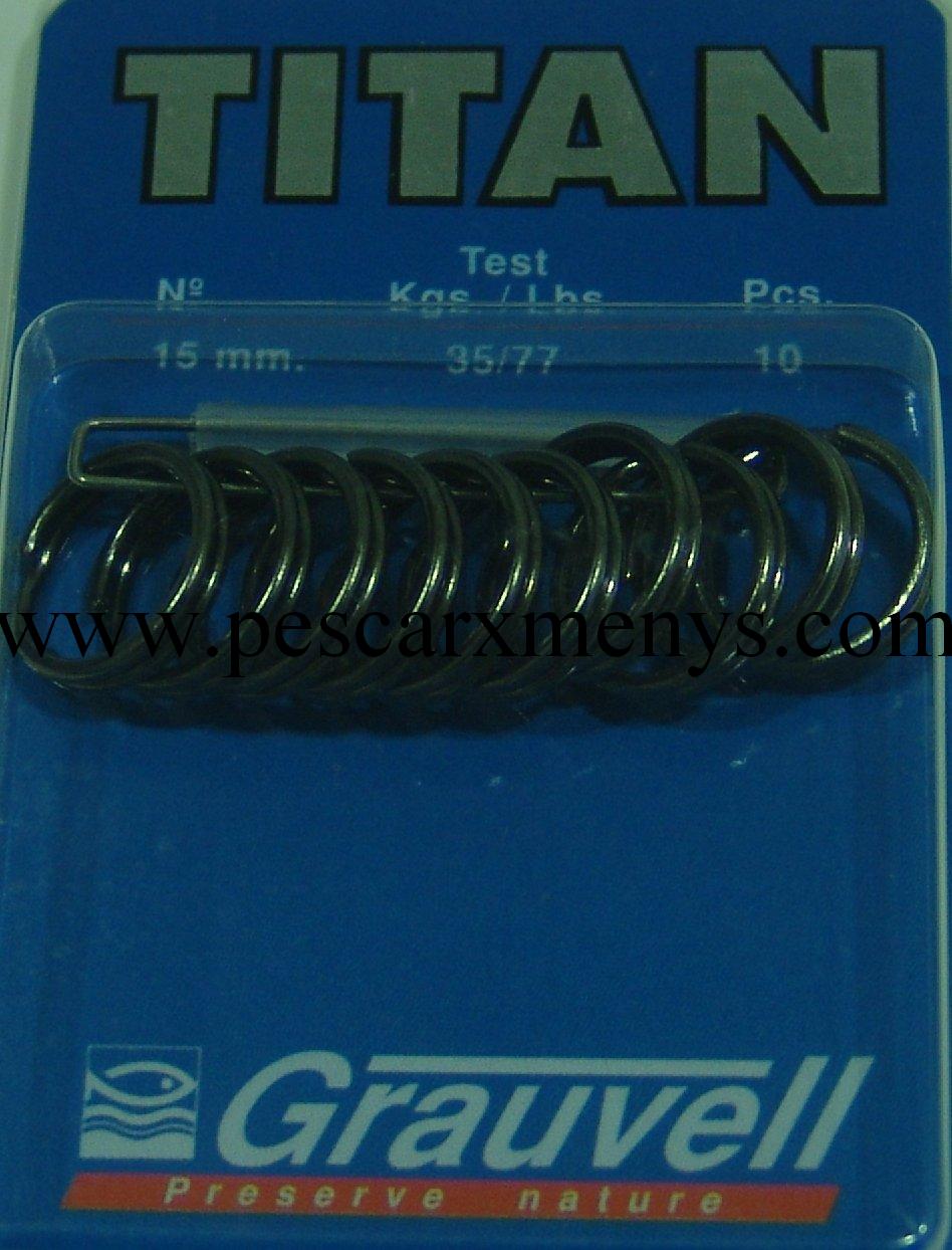 TITAN LLAVERITO 15 MM (12 unidades)