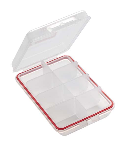 (DX)CAJA PLASTICO GRAUVELL F-108 (8 COMPARTIMENTOS)