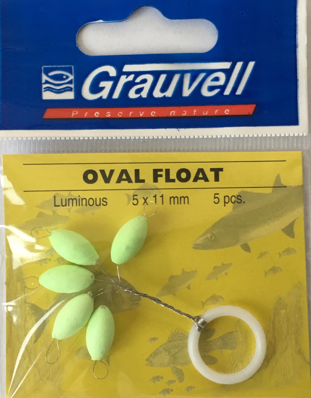 GRAUVELL OVAL FLOAT 5X11 LUMINOUS (5 unidades) 2
