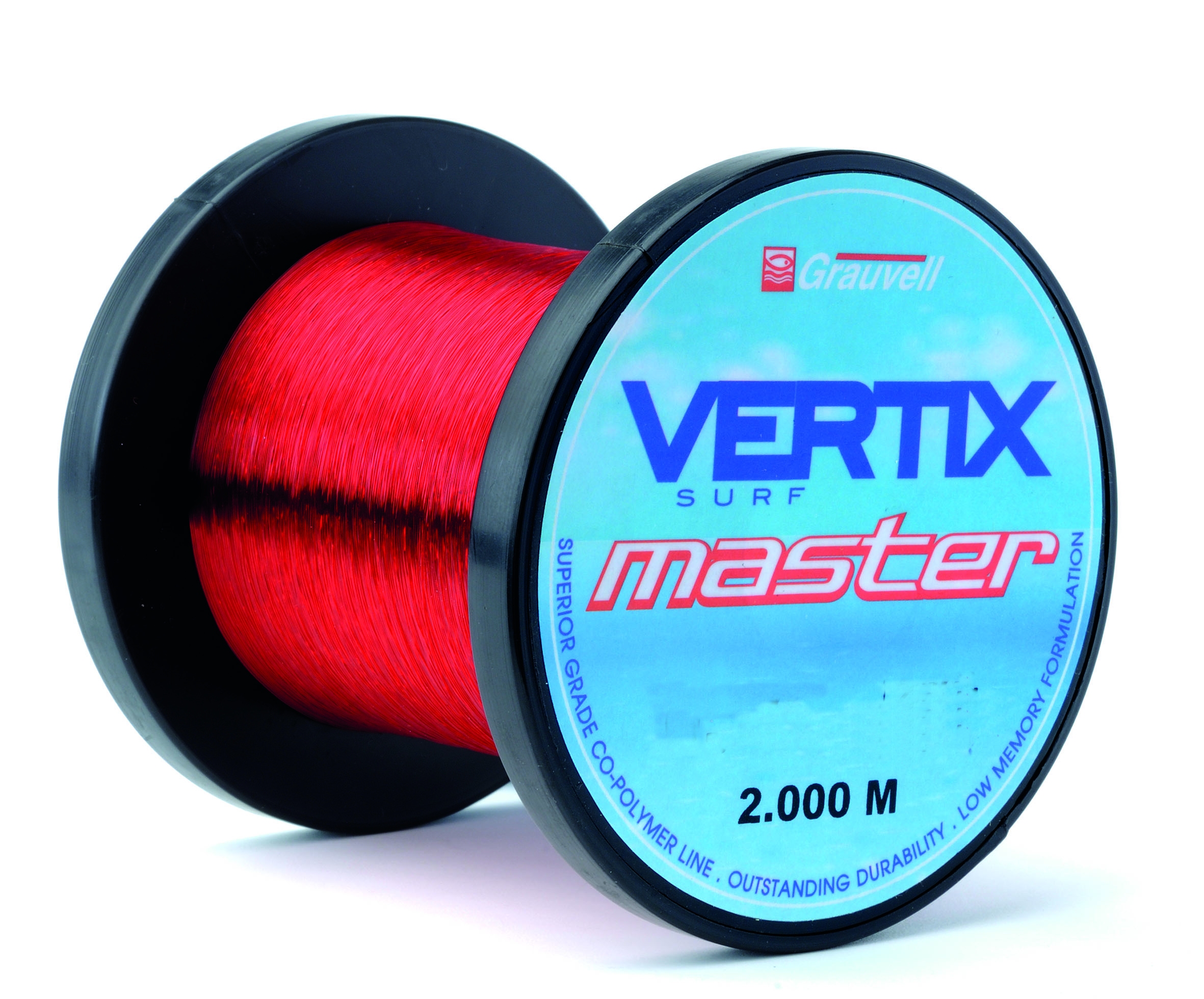 (DX)NYLON GRAUVELL VERTIX MASTER 0.18mm 2000 m 3.30kg 7.20LB