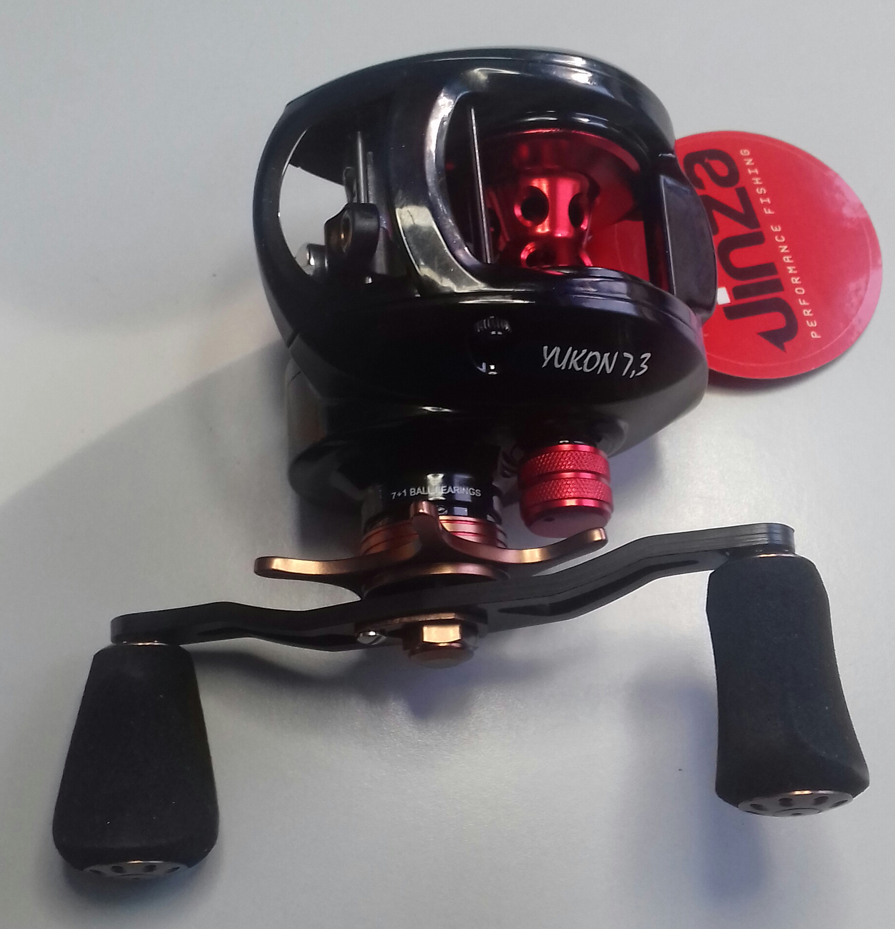 (DX)CARRETE GRAUVELL JINZA YUKON 7,3 (MANETA IZQUIERDA) 3