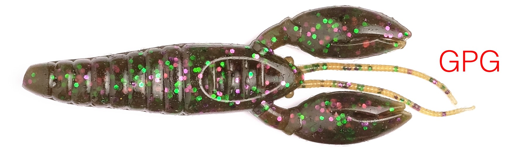 (DX)VINILO JINZA HAWK ORELLANA CRAW 9 GPG (4 unidades) Green Pumpkin Purple