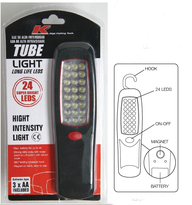 (DX)LAMPARA KALI TUBELIGHT 24L