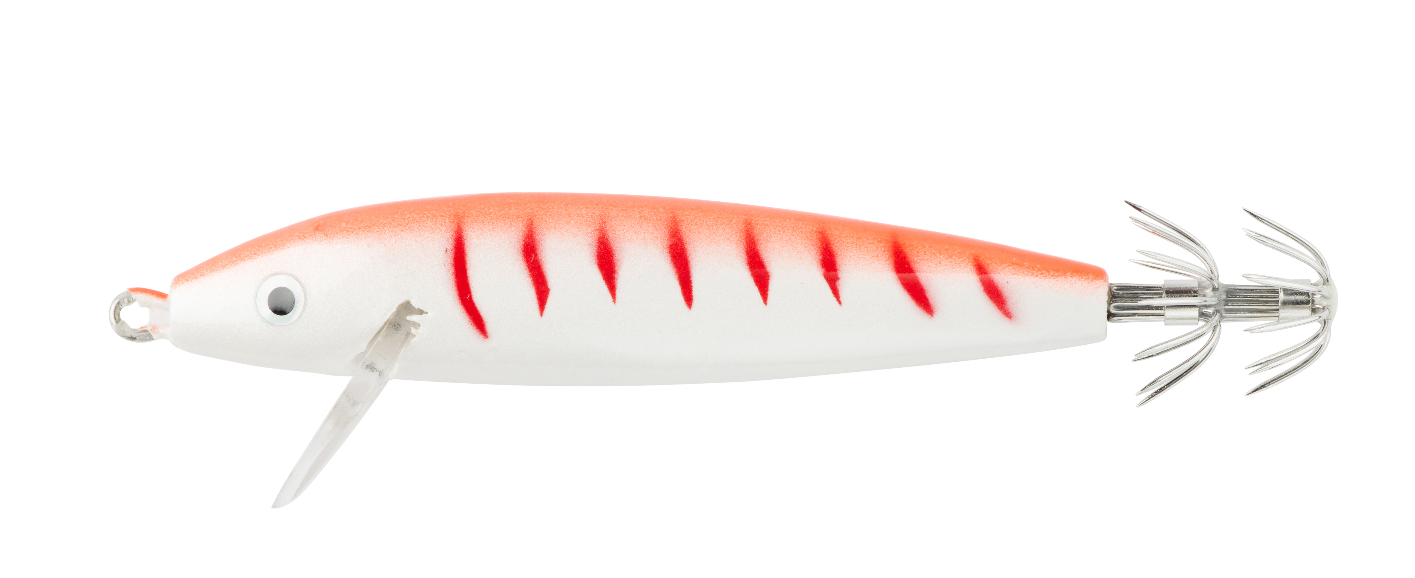 (DX)CATCHIT - SQUID JIG TROLL 110 ORANGE/TIGER 3