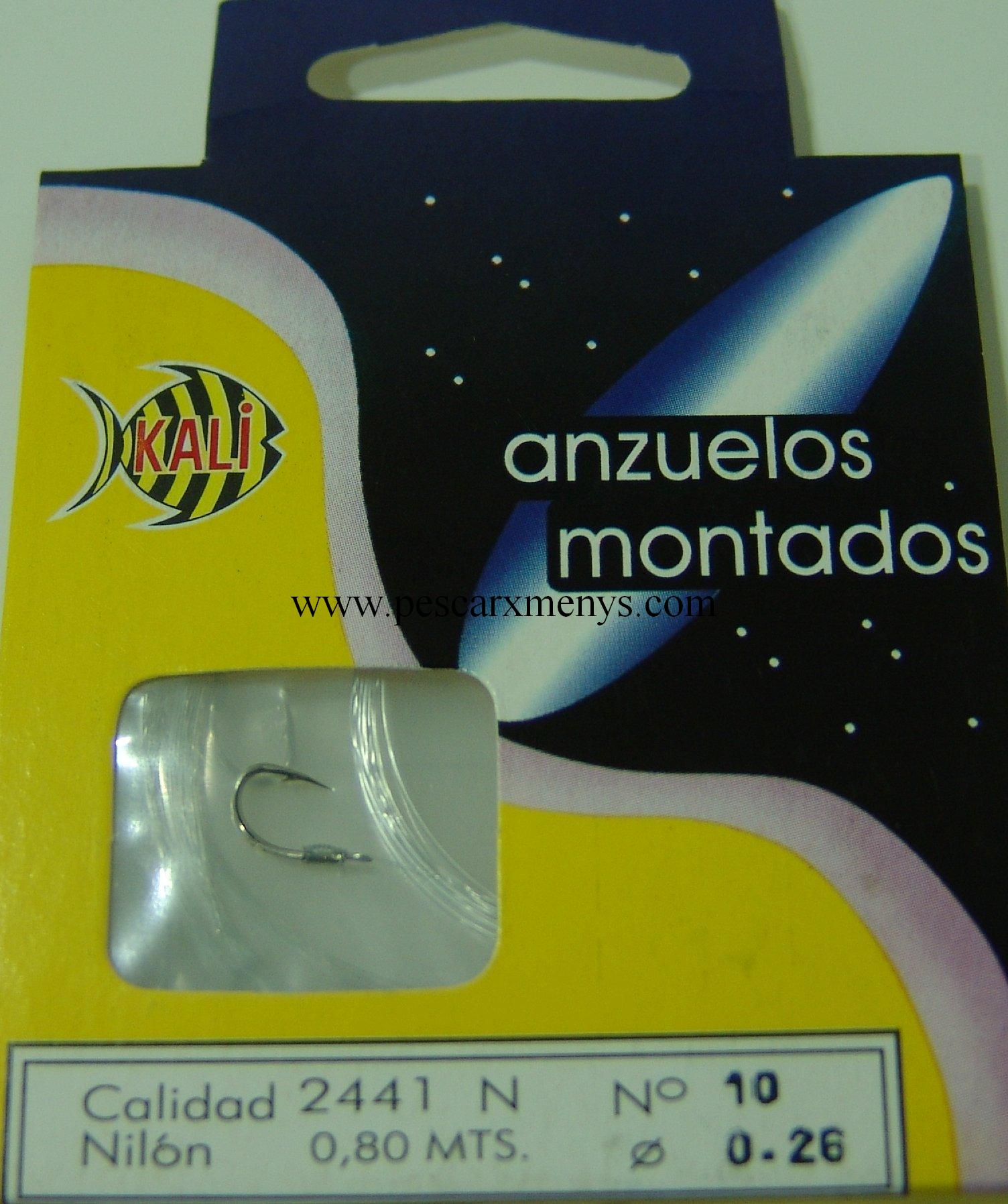 ANZUELO MONTADO KALI 2441-N FNC 10 3