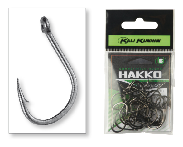 ANZUELO KALI HAKKO 10085-BN 5 4X ISEAMA RING (25 unidades)