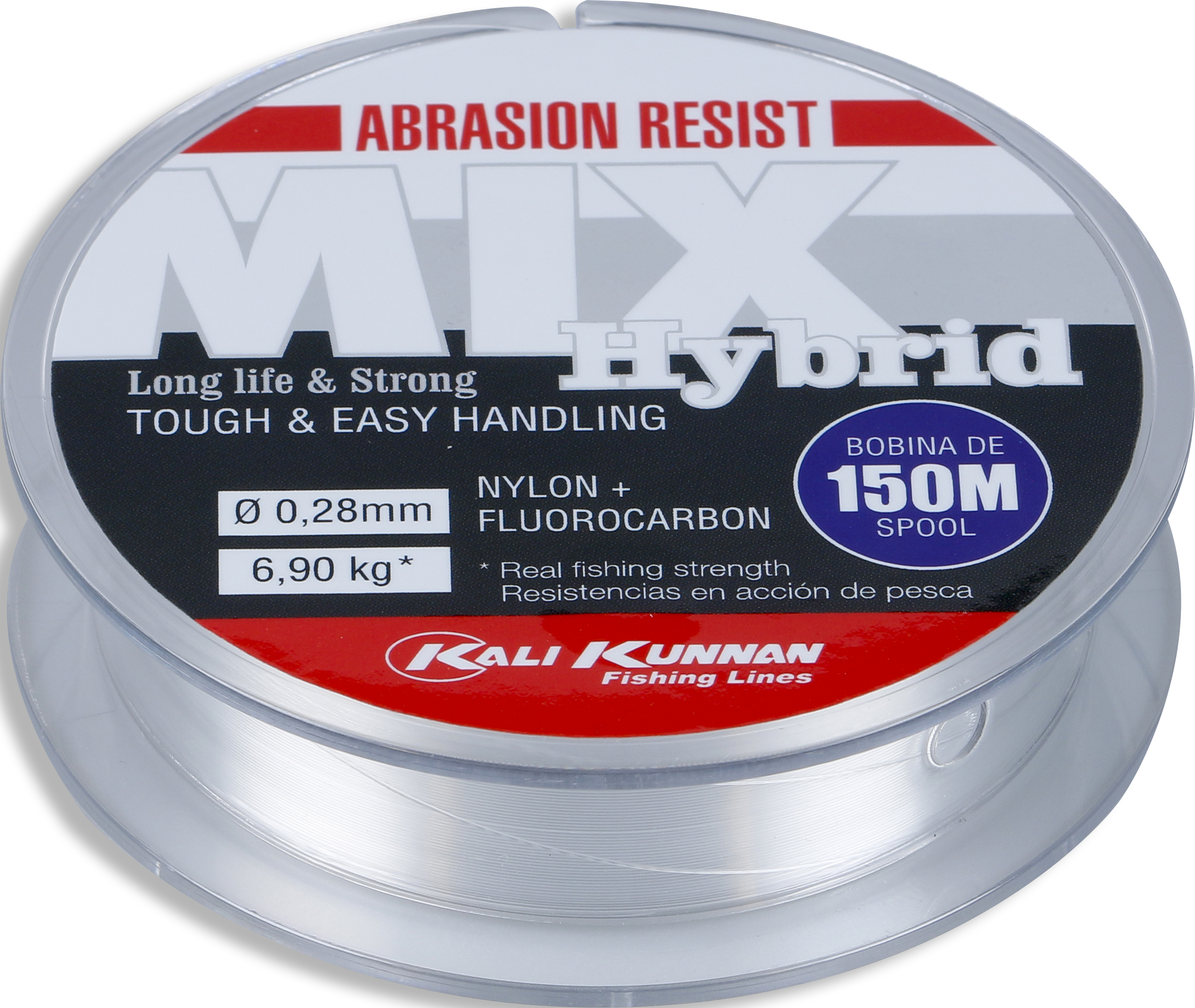 NYLON KALI KUNNAN MIX-HIBRID 0,28 150m 6.90kg