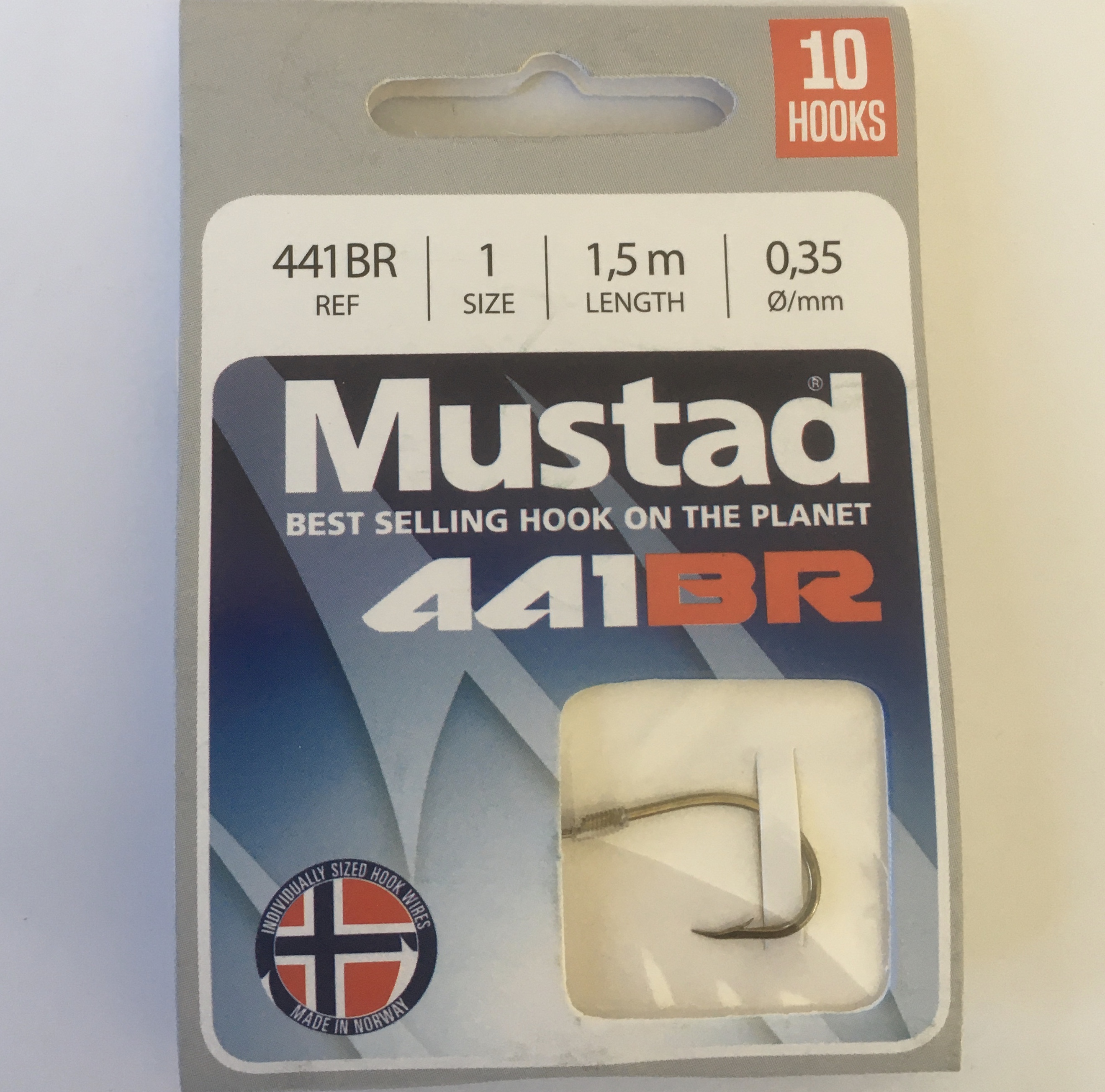 ANZUELO MONTADO MUSTAD 2441-BR 1