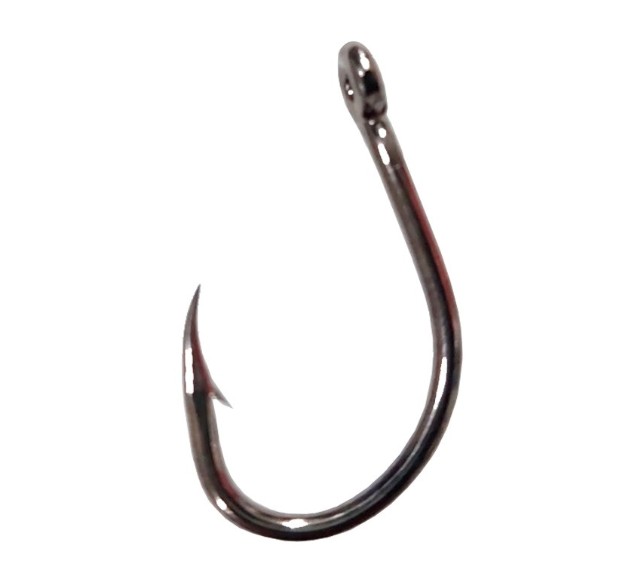 ANZUELO KALI HAKKO 11028-BN LIVEBAIT BLACK NICKEL Nº 2/0 (10 unidades) 3