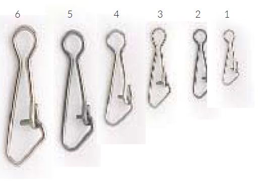 ASARI IMPERDIBLES HOOK Negro-410NE-3 (12 unidades)