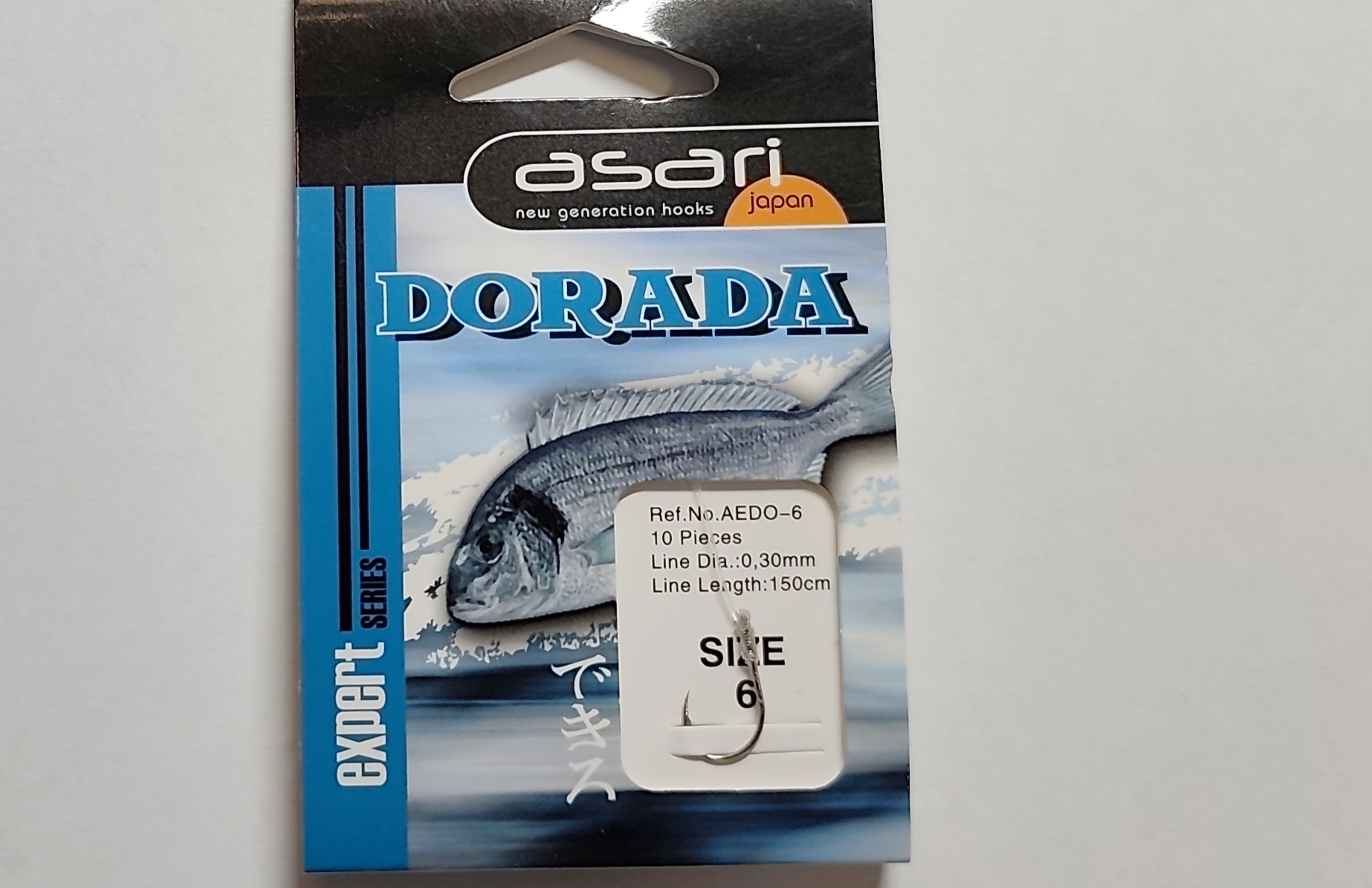ANZUELO MONTADO ASARI DORADA - 6