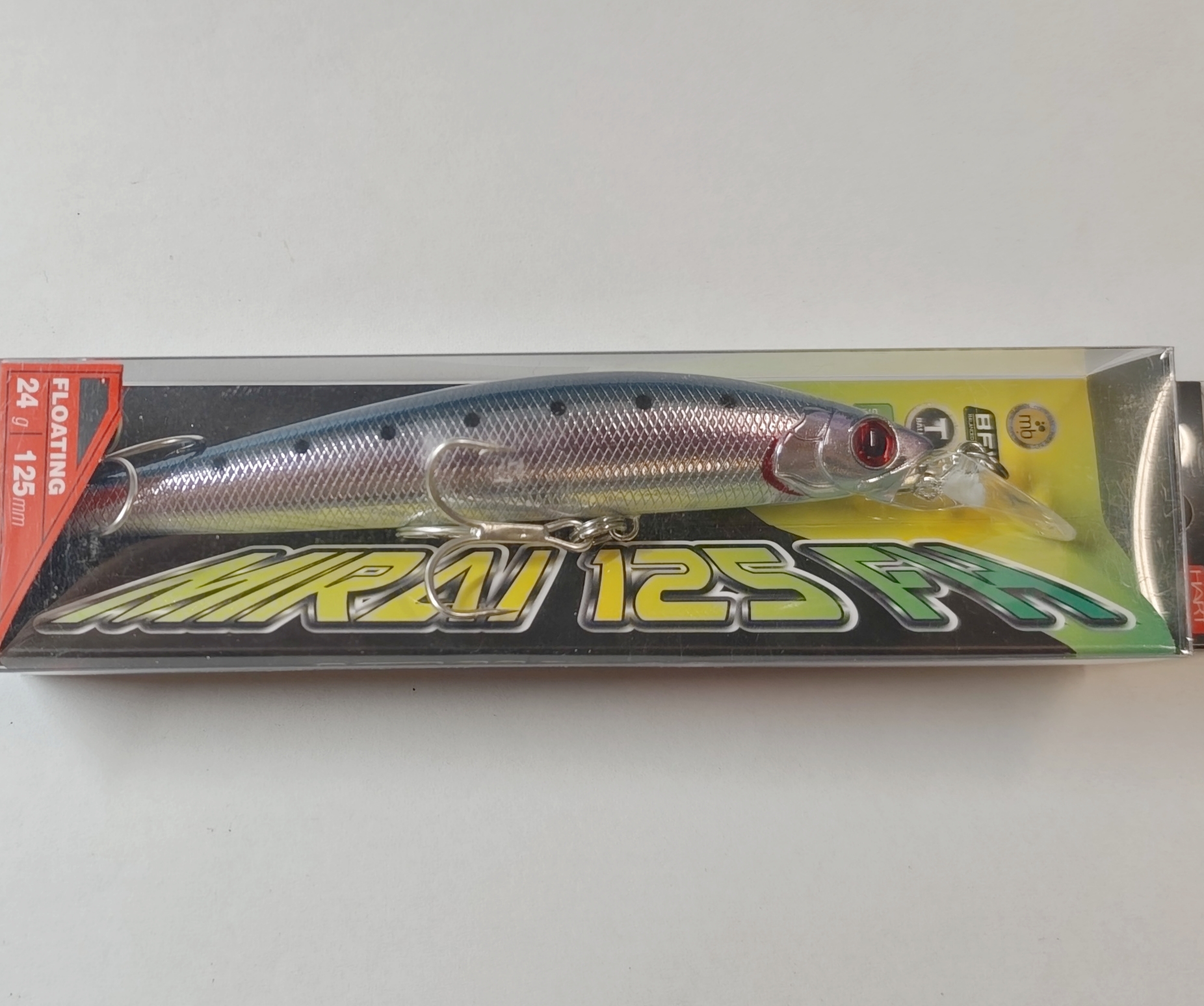 HART MIRAI 125FH FLOATING 125mm 24gr W034 METALLIC IWASHI
