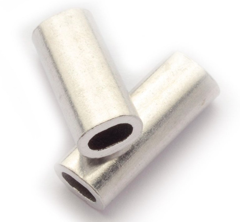 ZUNZUN TUBITOS OVAL DE ALUMINIO 20u 1.1X2.2 (20 unidades)