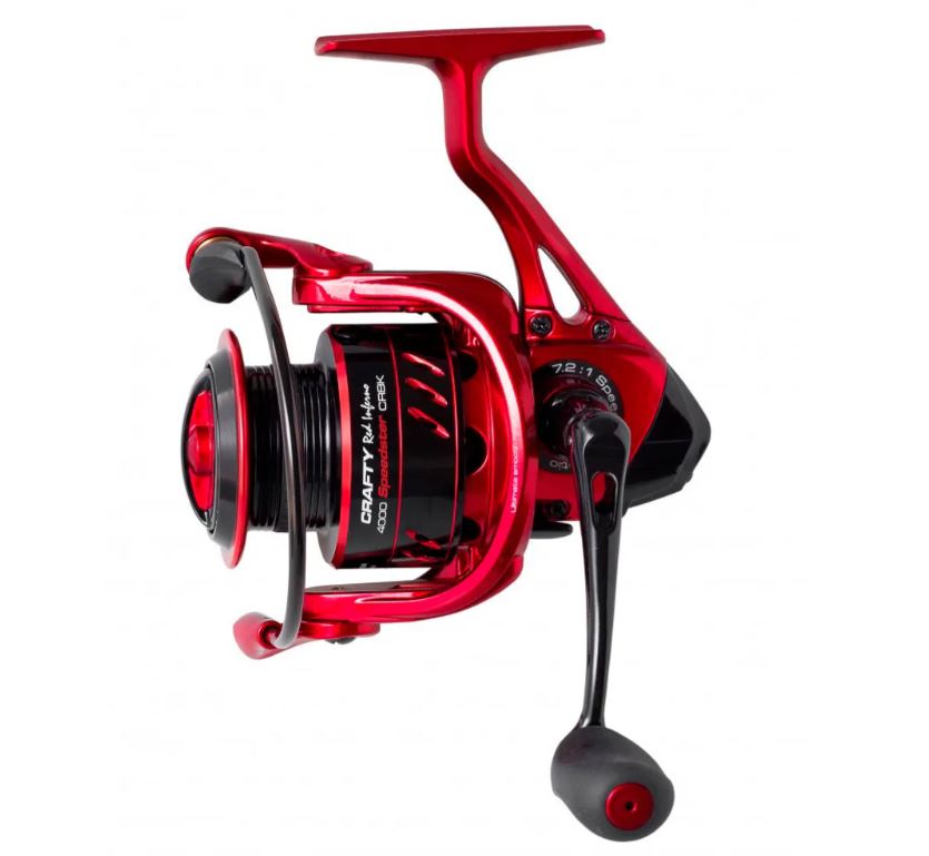CARRETE CINNETIC CRAFTY INFERNO 4000 SPEED. CRBK 2