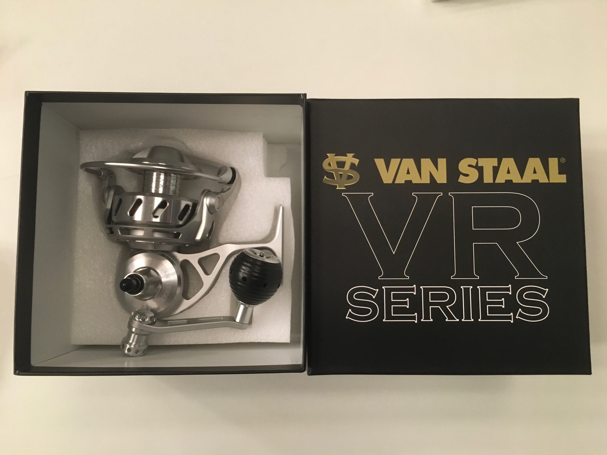 CARRETE VAN STAAL VR175 Silver VR Spinning Reel 2